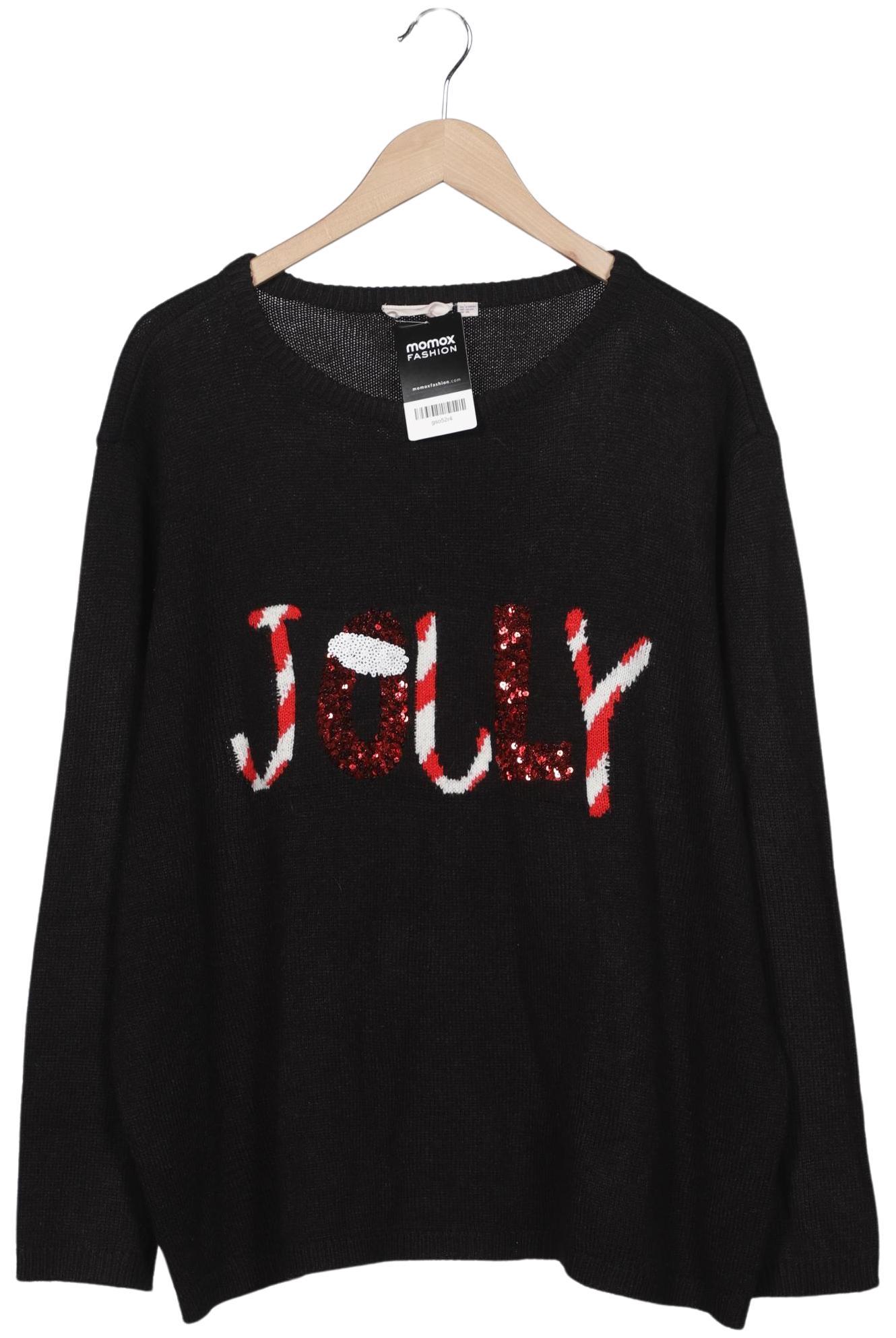 

Only Carmakoma Damen Pullover, schwarz, Gr. 42