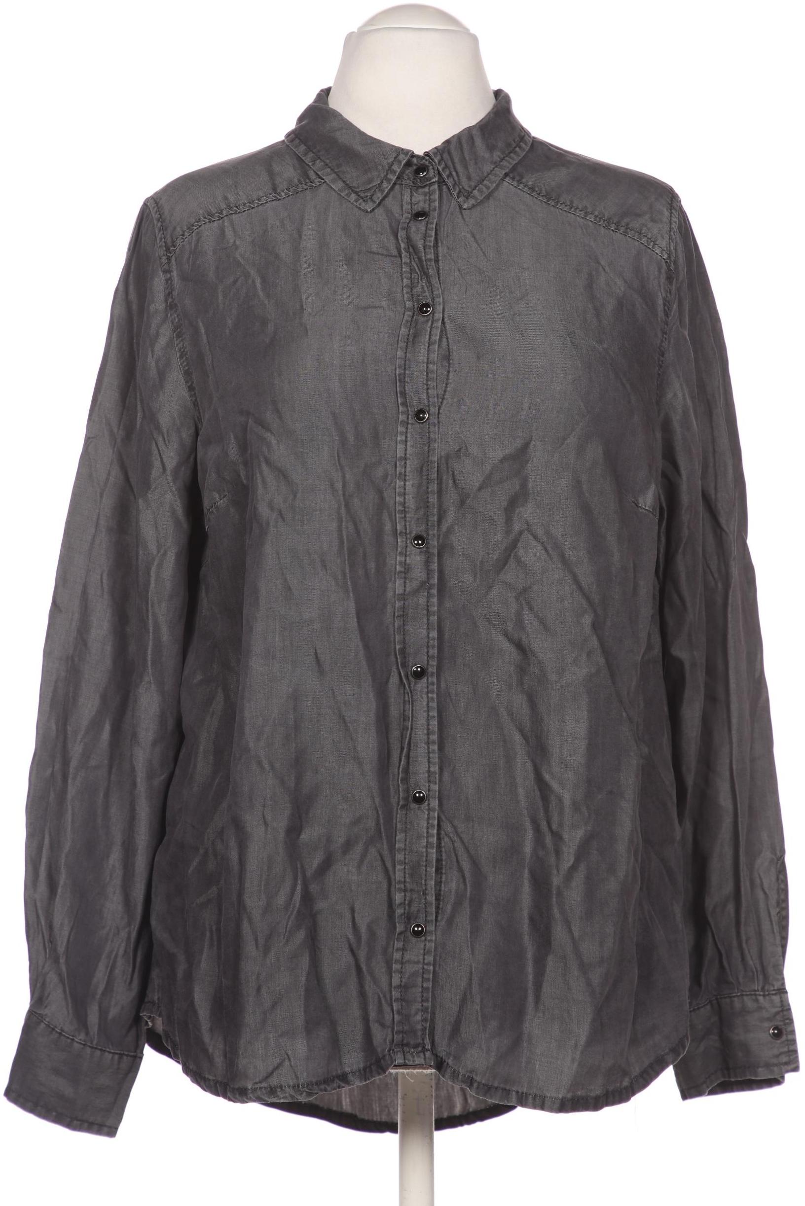 

Only Carmakoma Damen Bluse, grau, Gr. 44