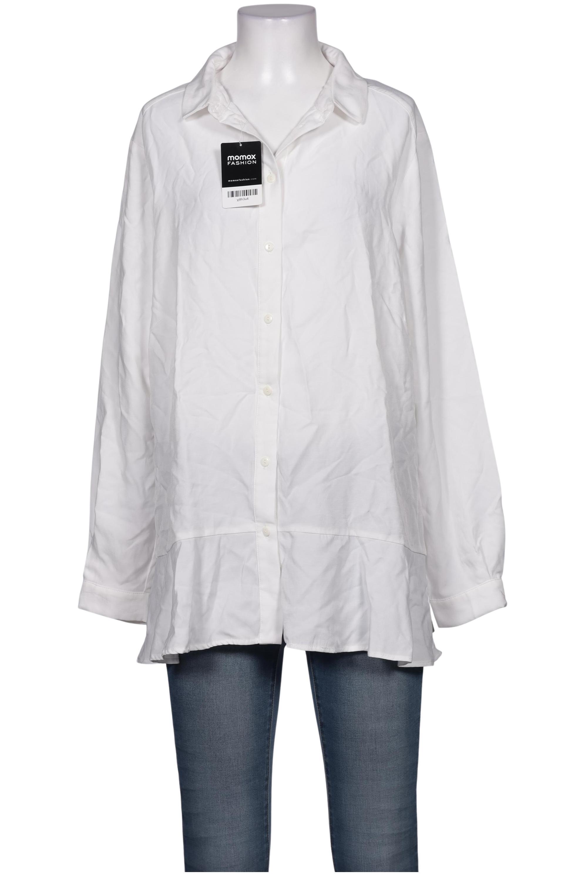 

Only Carmakoma Damen Bluse, weiß, Gr. 38