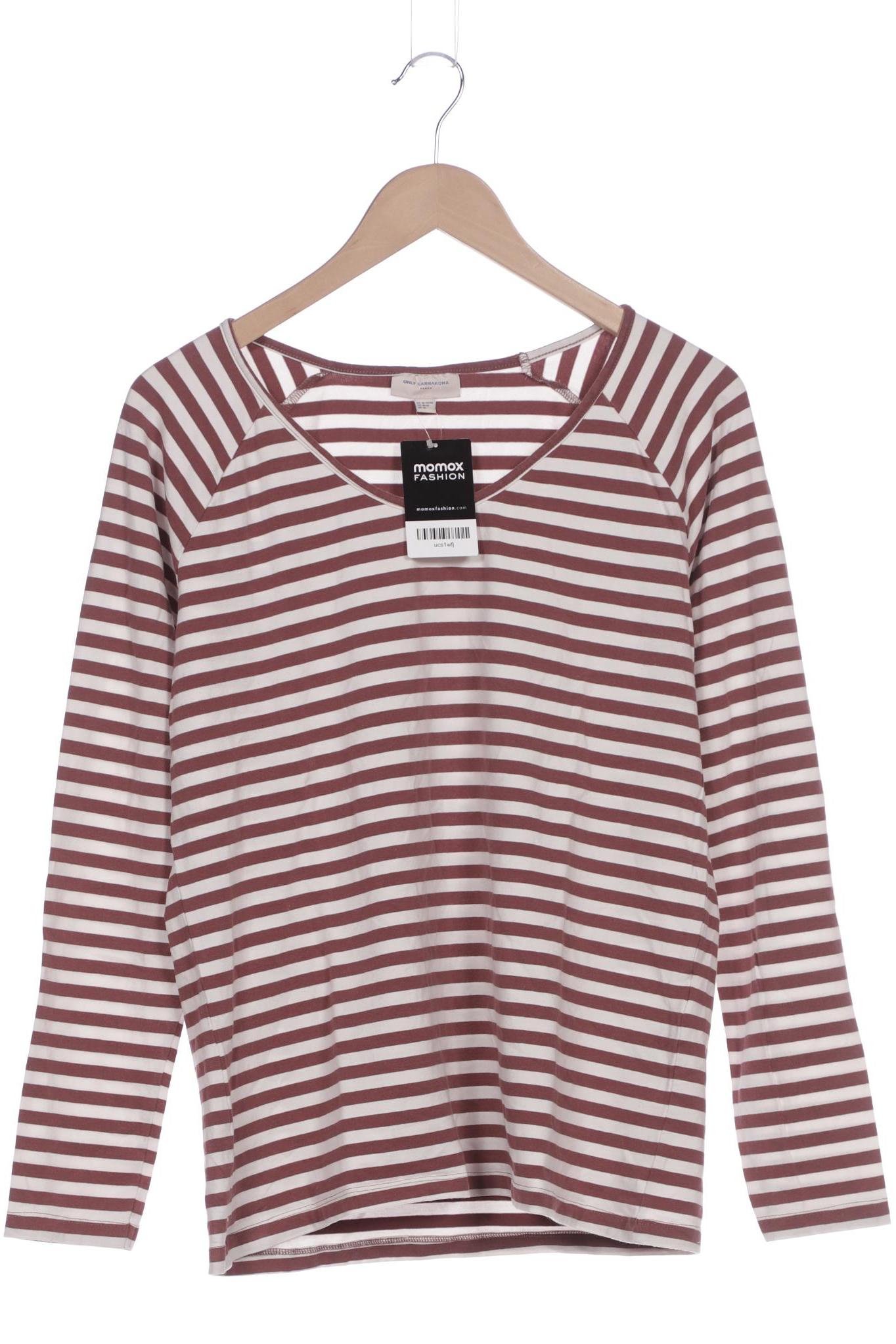 

Only Carmakoma Damen Langarmshirt, braun, Gr. 46