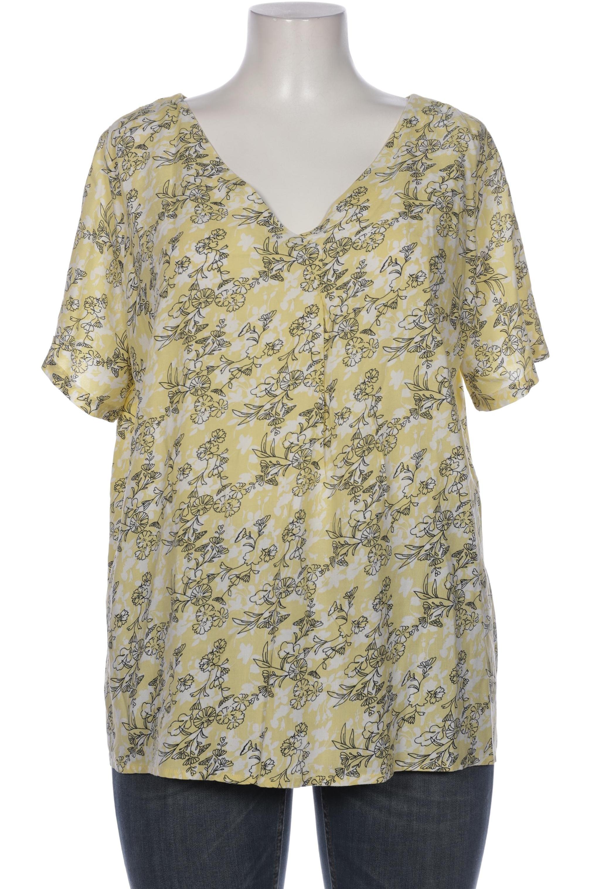 

Only Carmakoma Damen Bluse, gelb, Gr. 46