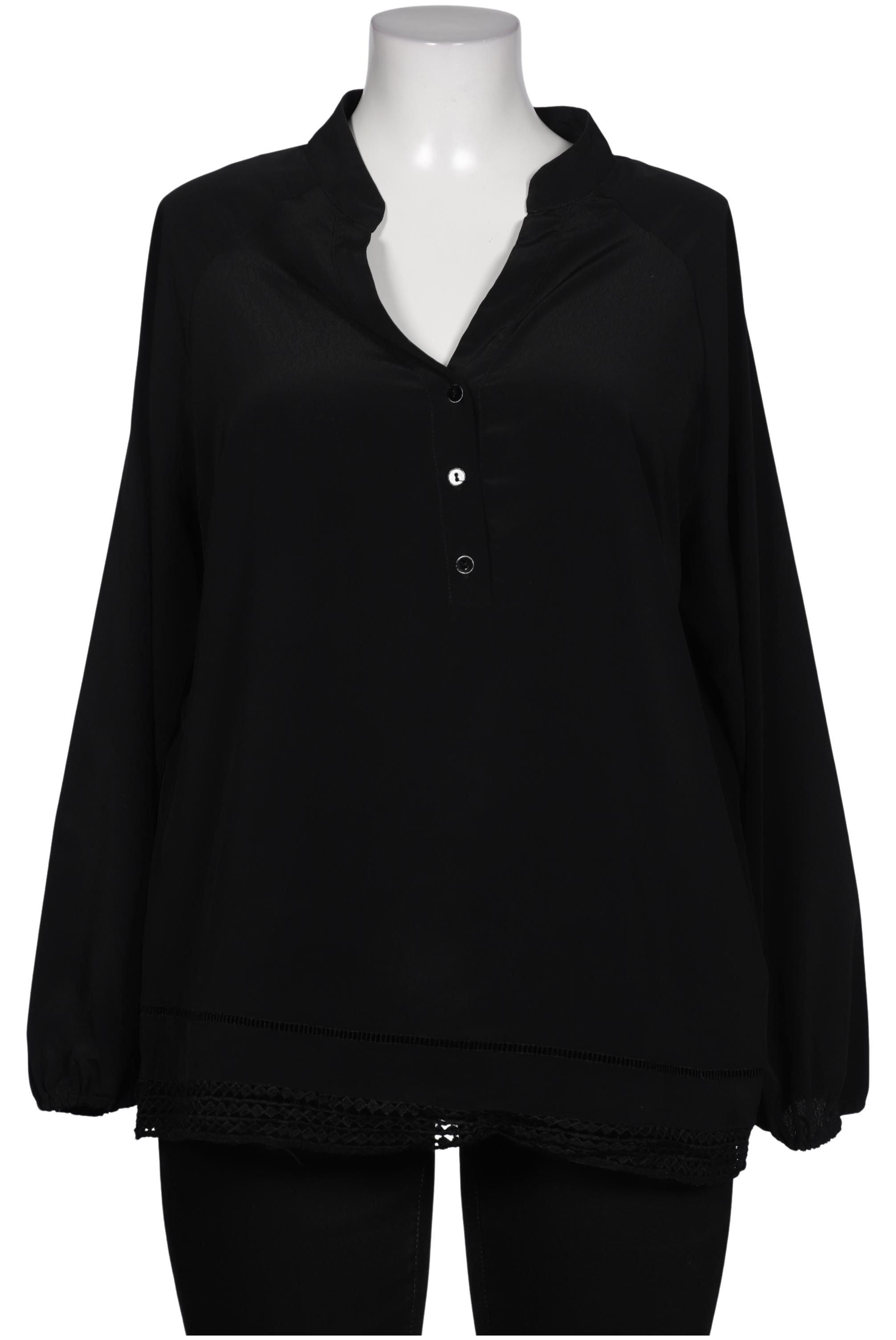 

Only Carmakoma Damen Bluse, schwarz, Gr. 44