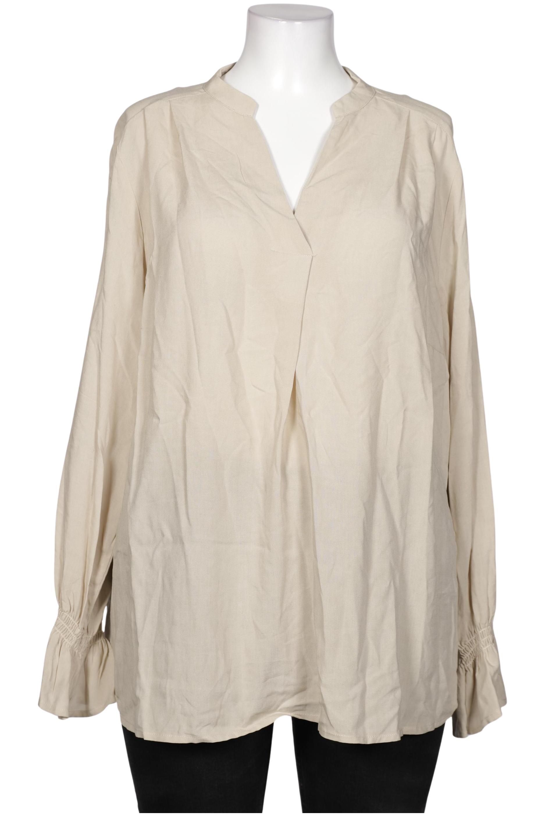

Only Carmakoma Damen Bluse, beige, Gr. 46