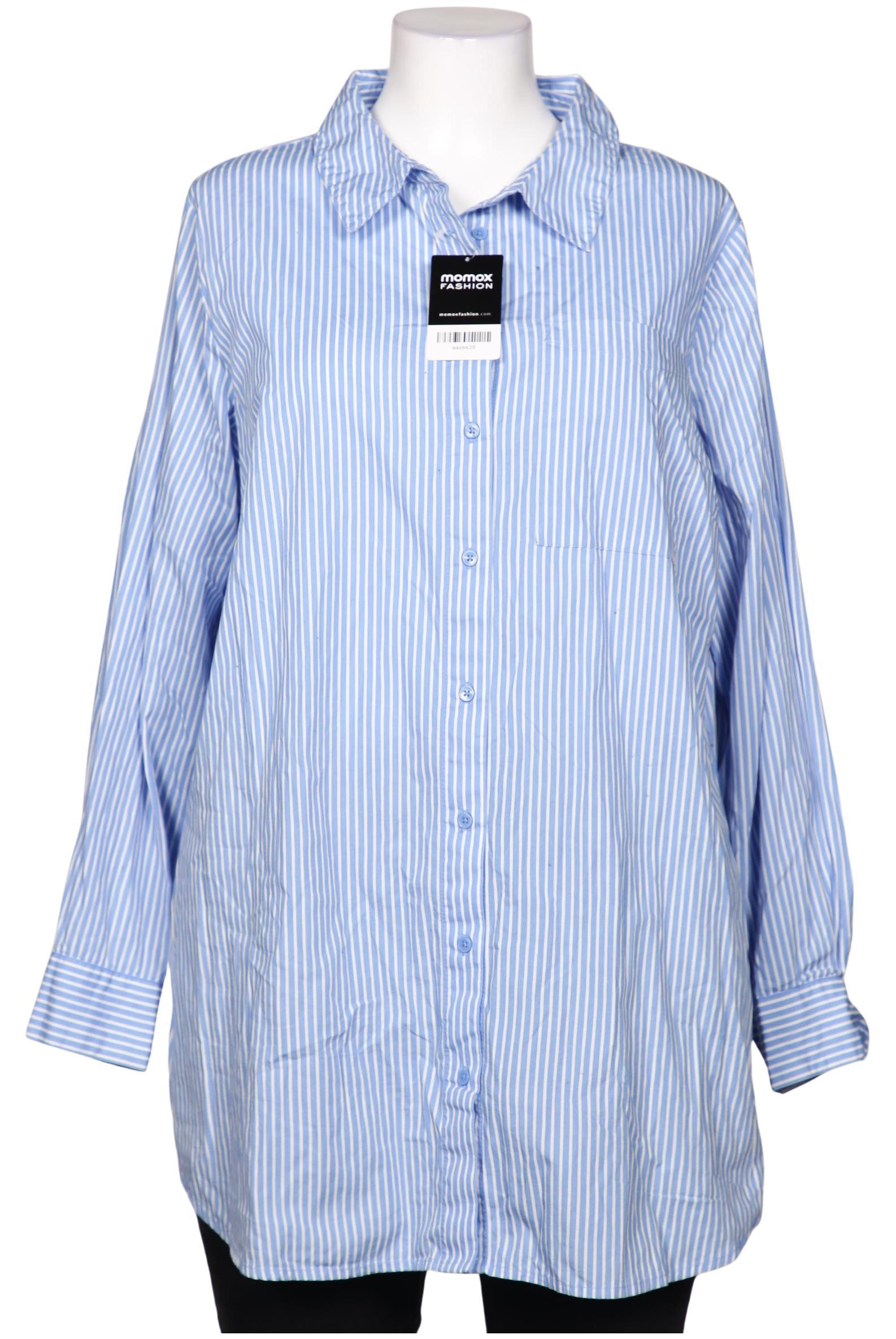 

Only Carmakoma Damen Bluse, blau, Gr. 48