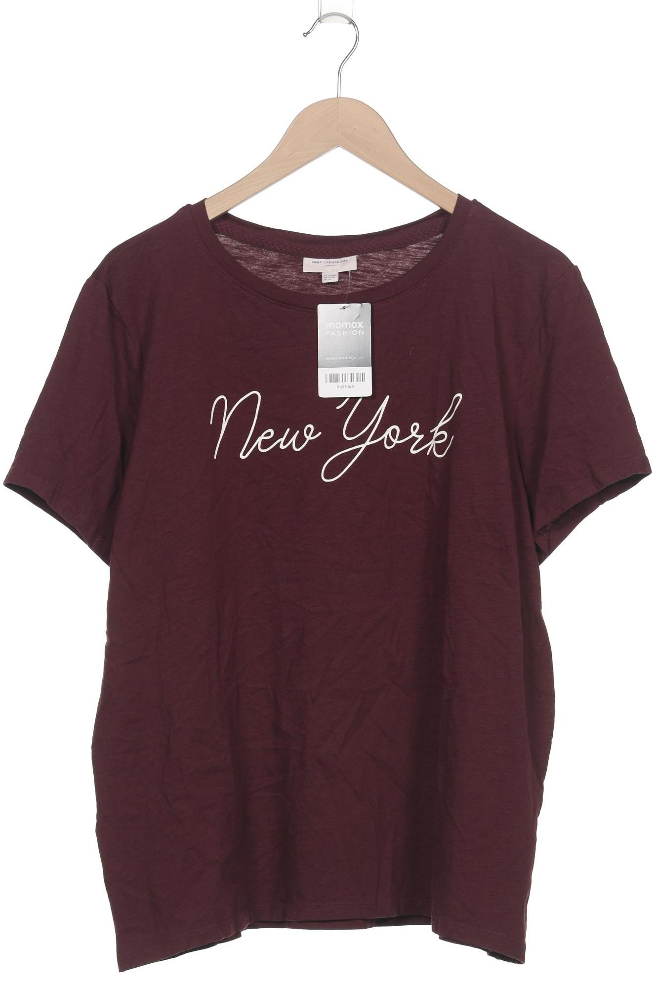 

Only Carmakoma Damen T-Shirt, bordeaux, Gr. 50