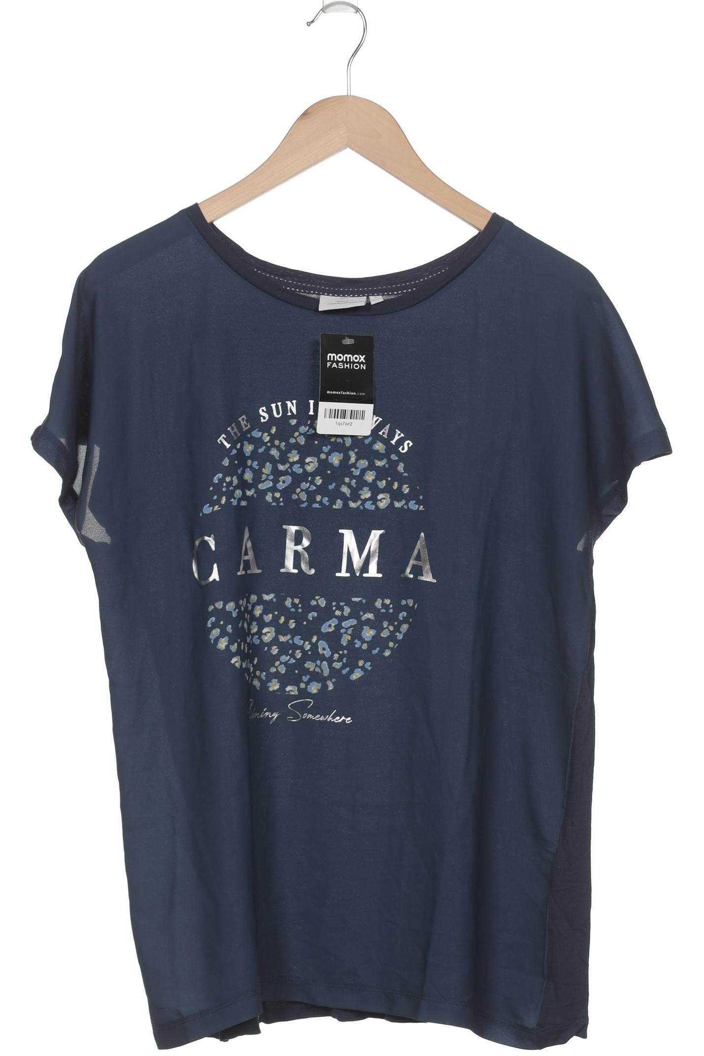 

Only Carmakoma Damen T-Shirt, marineblau, Gr. 42