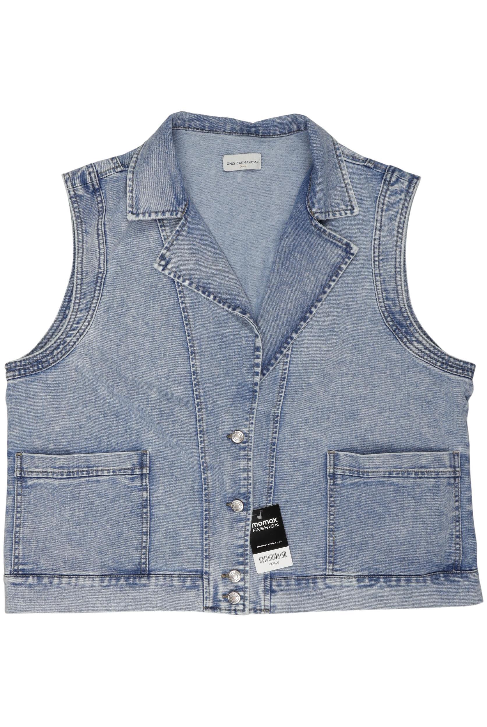 

Only Carmakoma Damen Weste, hellblau, Gr. 46