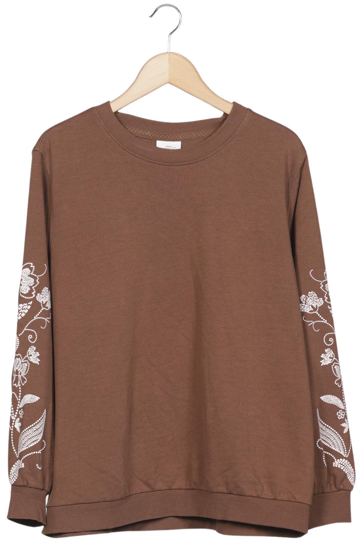 

Only Carmakoma Damen Sweatshirt, braun, Gr. 46