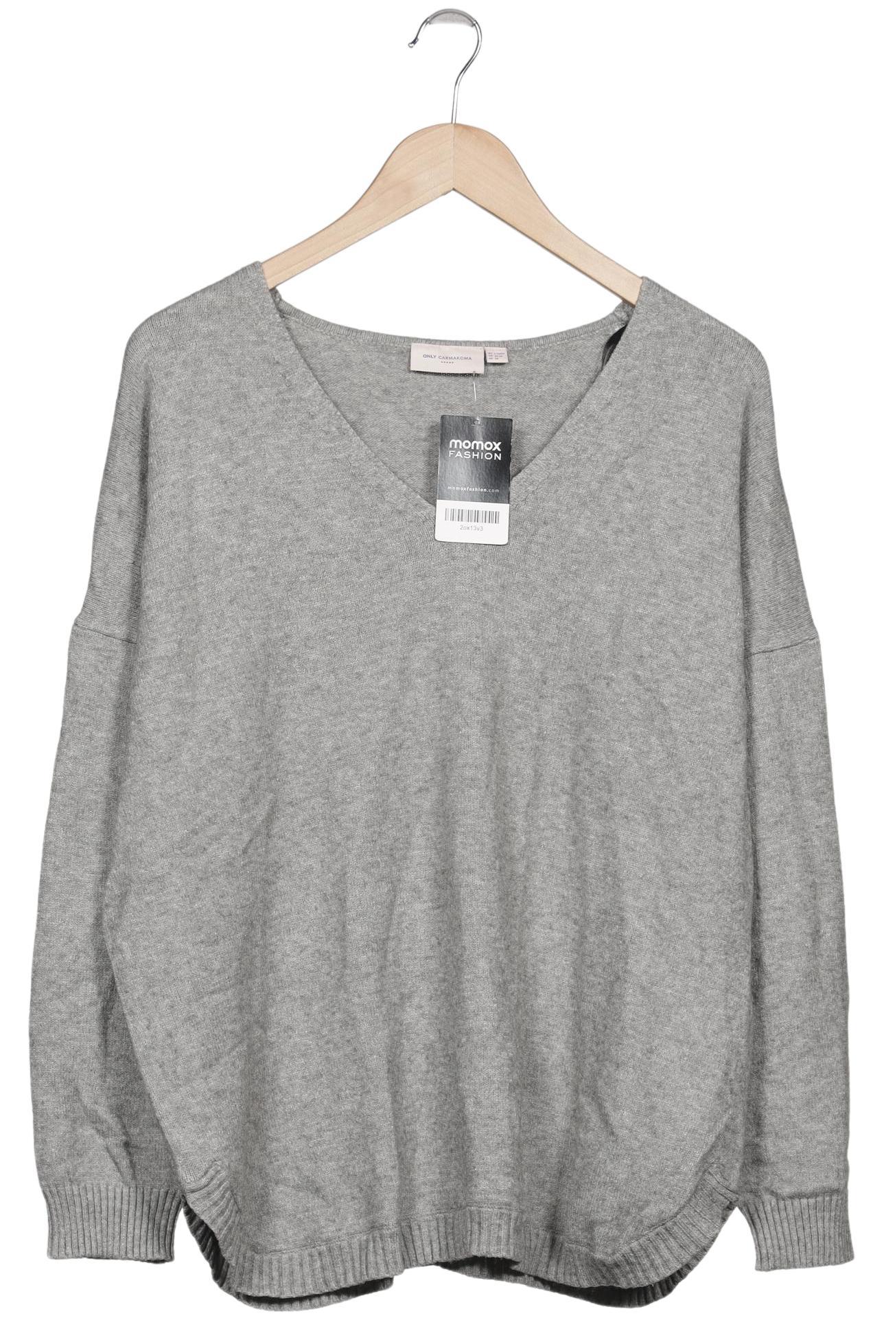

Only Carmakoma Damen Pullover, grau, Gr. 42