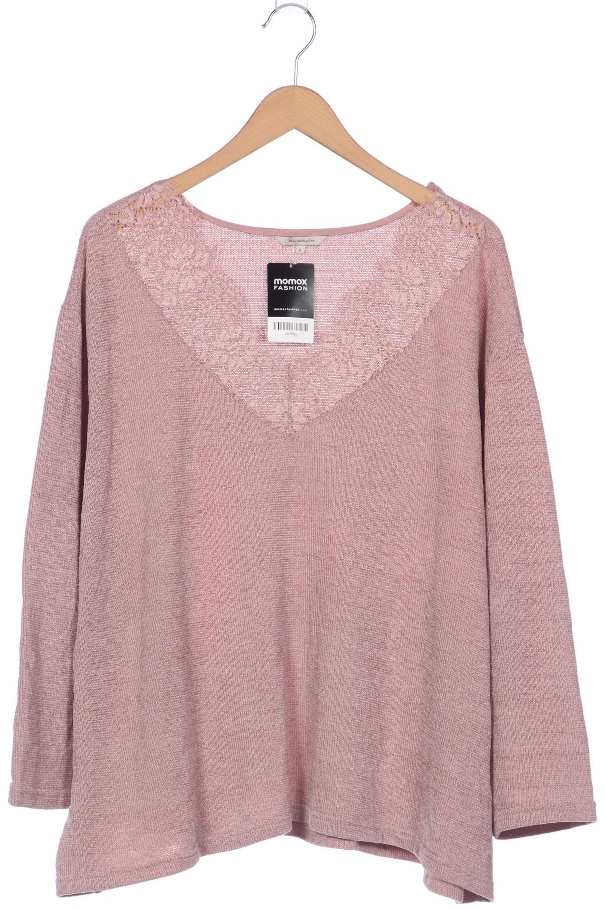 

Only Carmakoma Damen Pullover, pink, Gr. 44