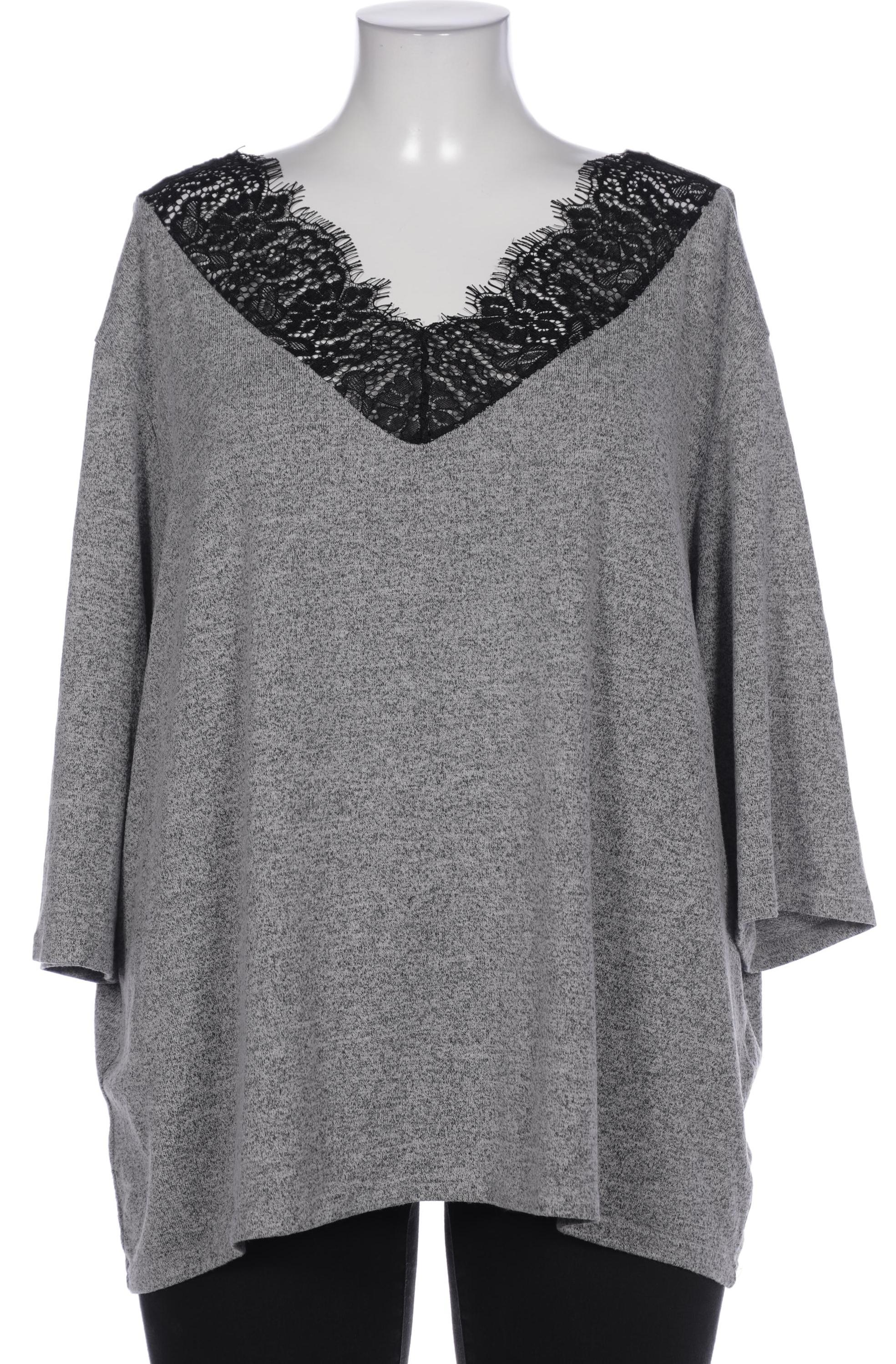 

Only Carmakoma Damen Pullover, grau, Gr. 44