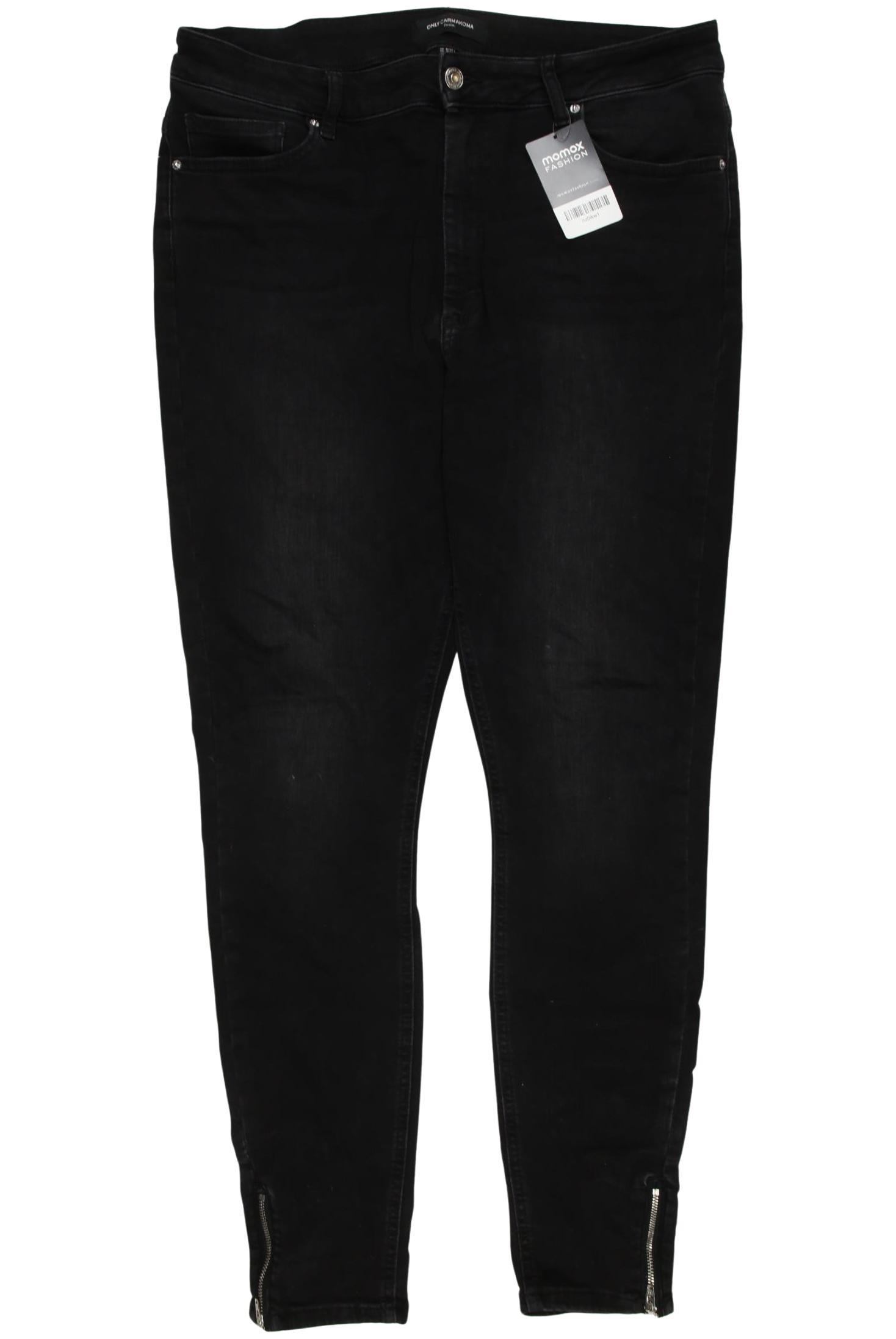 

Only Carmakoma Damen Jeans, schwarz, Gr. 20