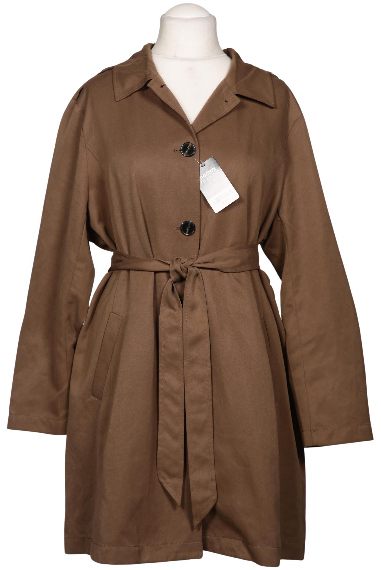 

Only Carmakoma Damen Mantel, braun, Gr. 38