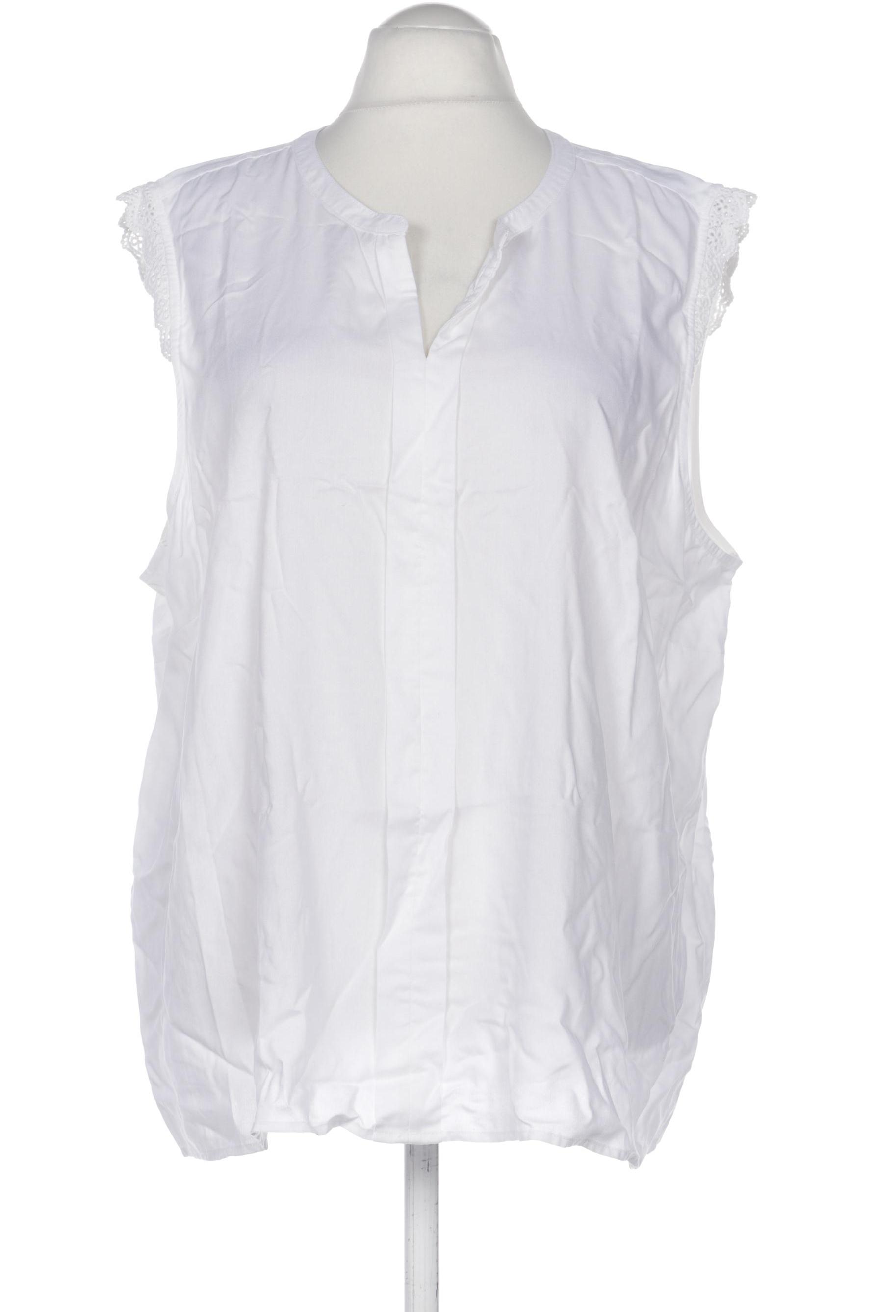 

Only Carmakoma Damen Bluse, weiß, Gr. 52