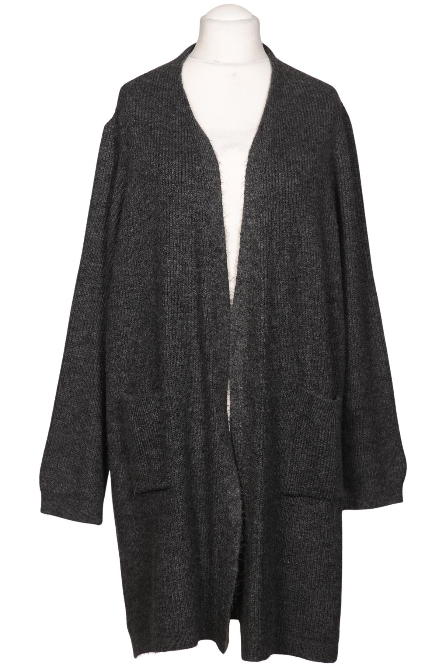 

Only Carmakoma Damen Strickjacke, grau, Gr. 42