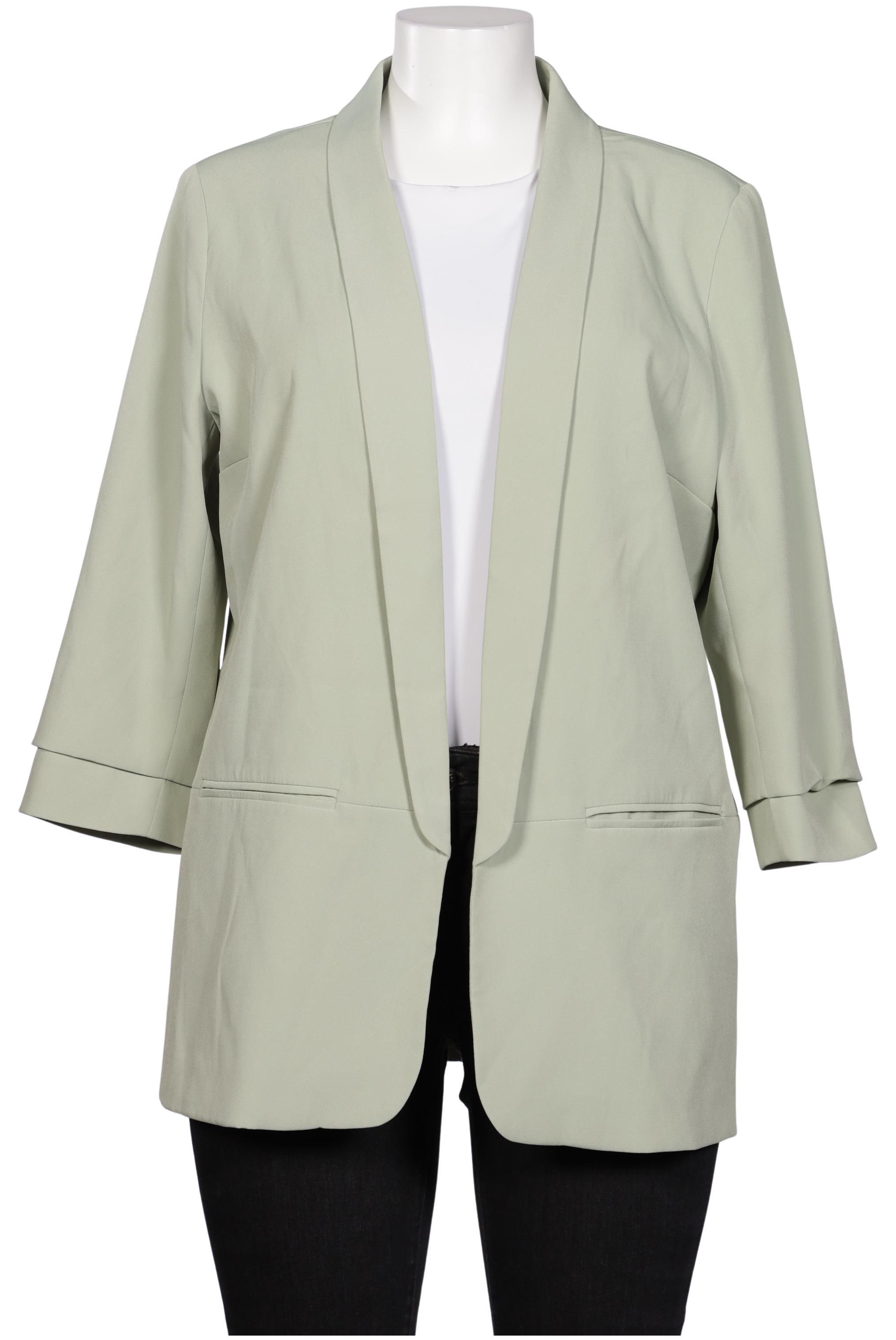 

Only Carmakoma Damen Blazer, hellgrün, Gr. 44