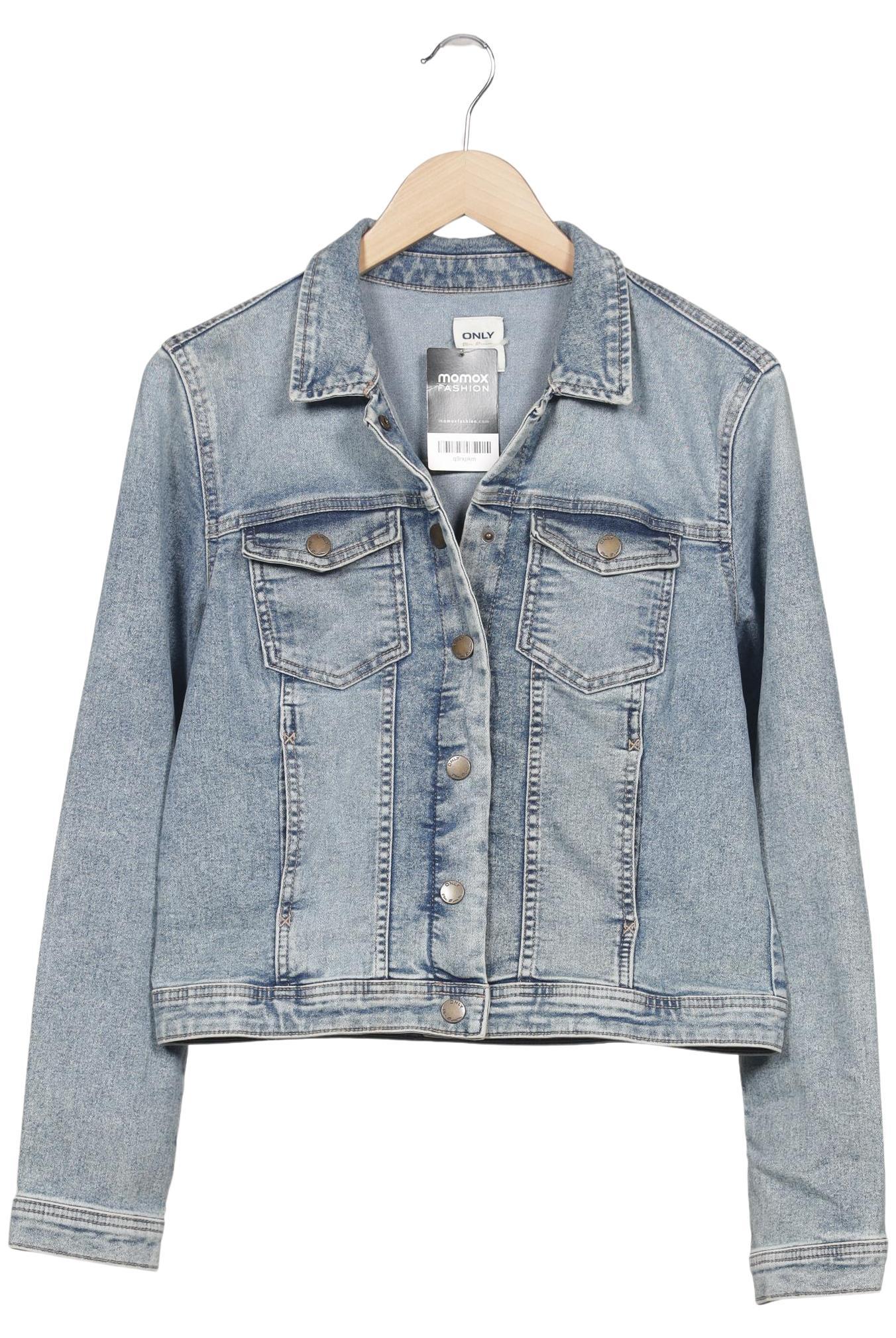 

Only Carmakoma Damen Jacke, hellblau, Gr. 40