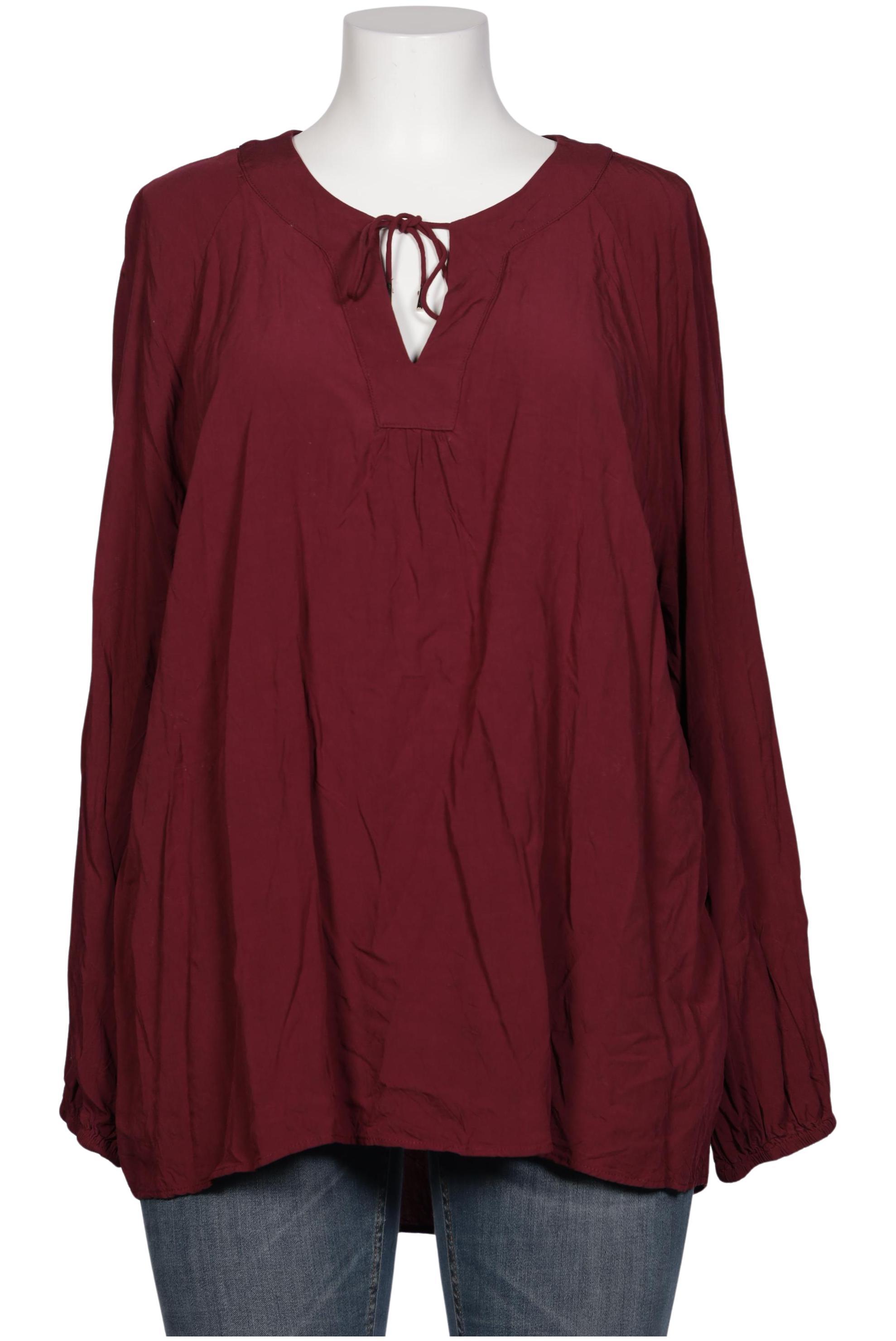 

Only Carmakoma Damen Bluse, bordeaux, Gr. 50
