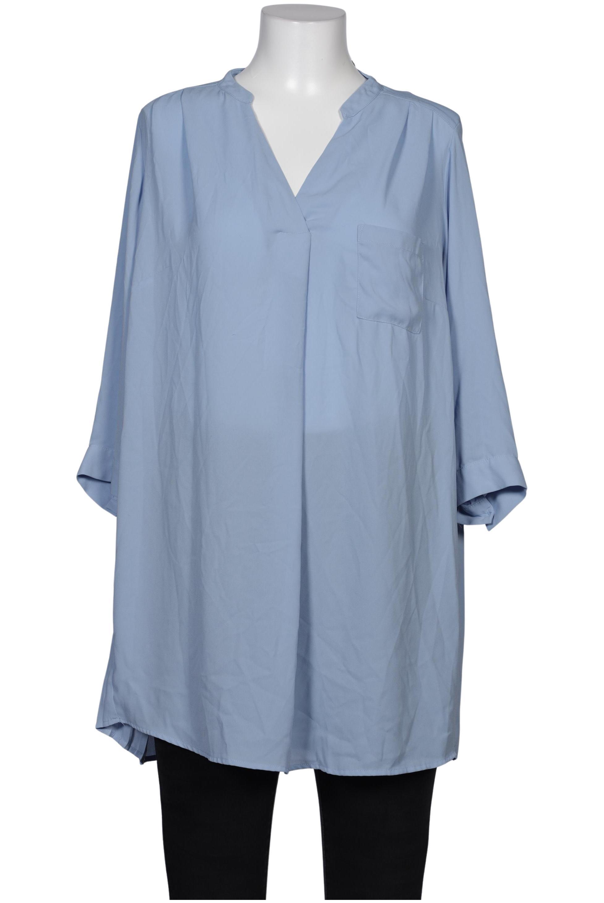 

Only Carmakoma Damen Bluse, hellblau, Gr. 42