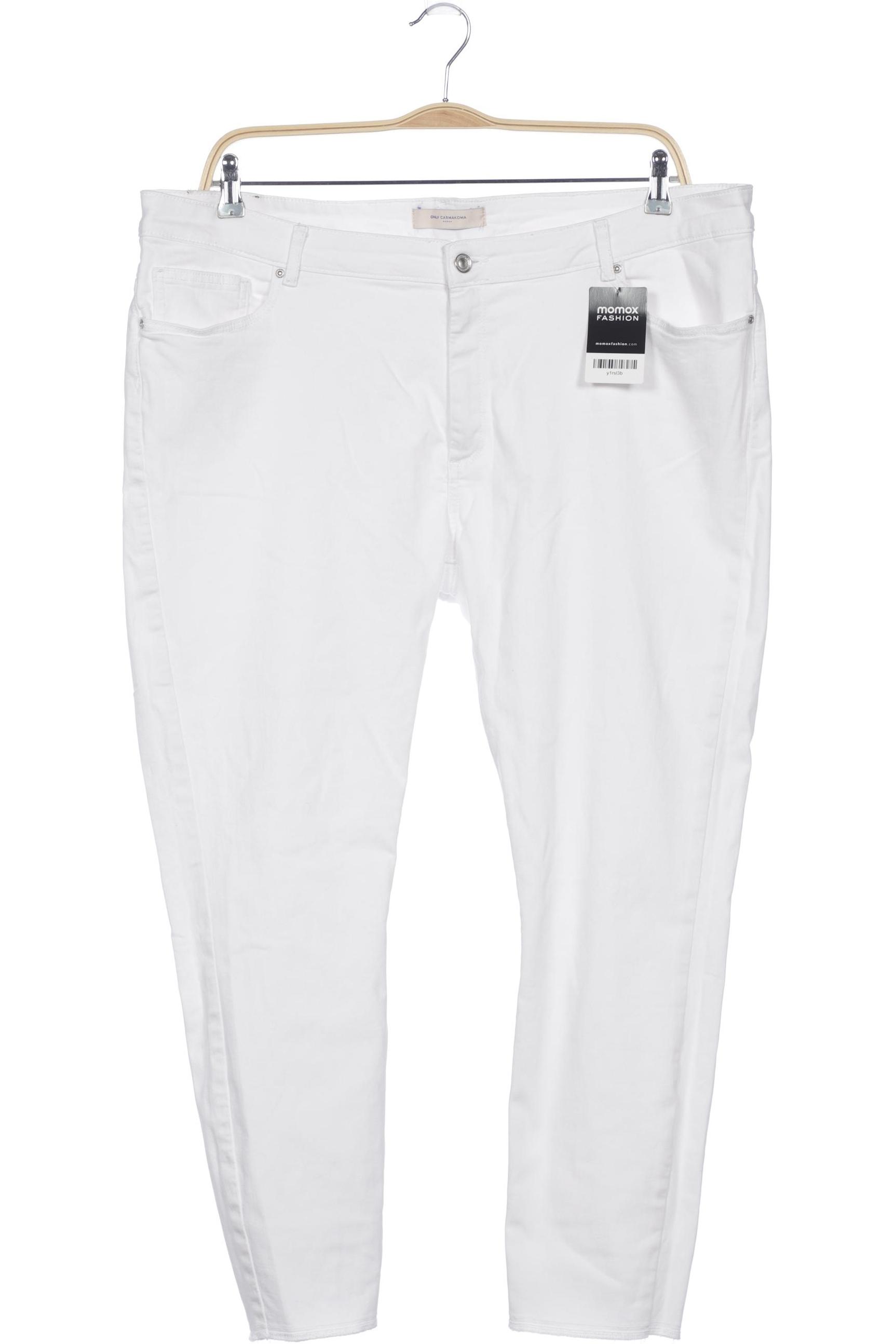 

Only Carmakoma Damen Jeans, weiß, Gr. 52