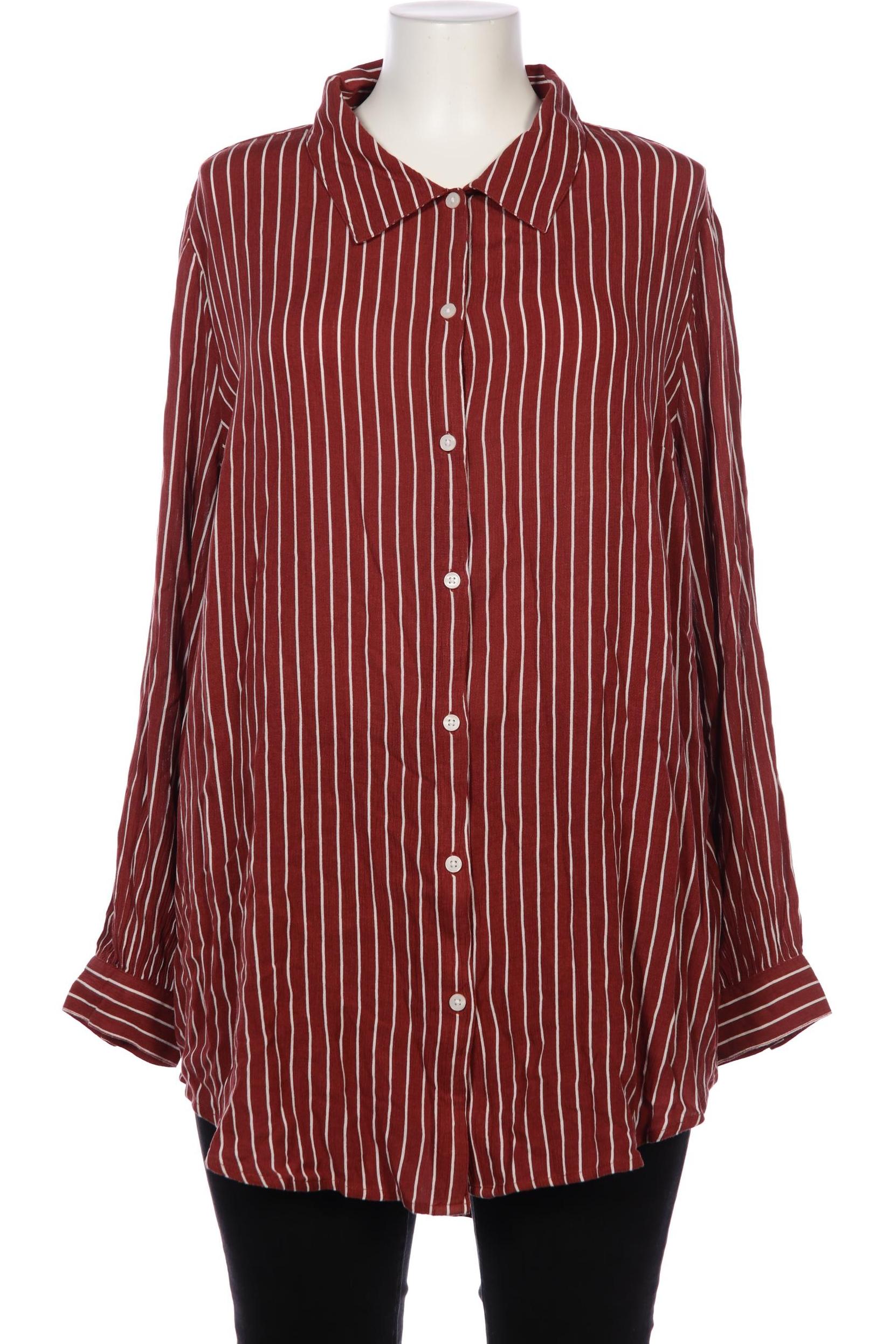 

Only Carmakoma Damen Bluse, rot, Gr. 46