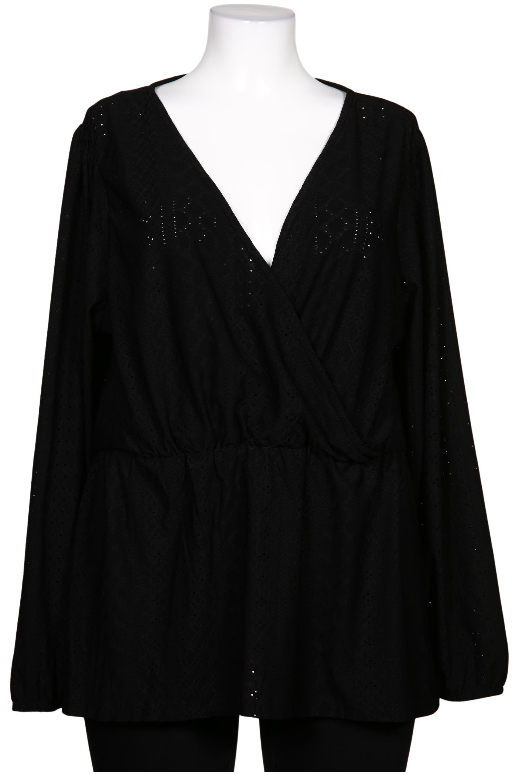 

Only Carmakoma Damen Bluse, schwarz, Gr. 50