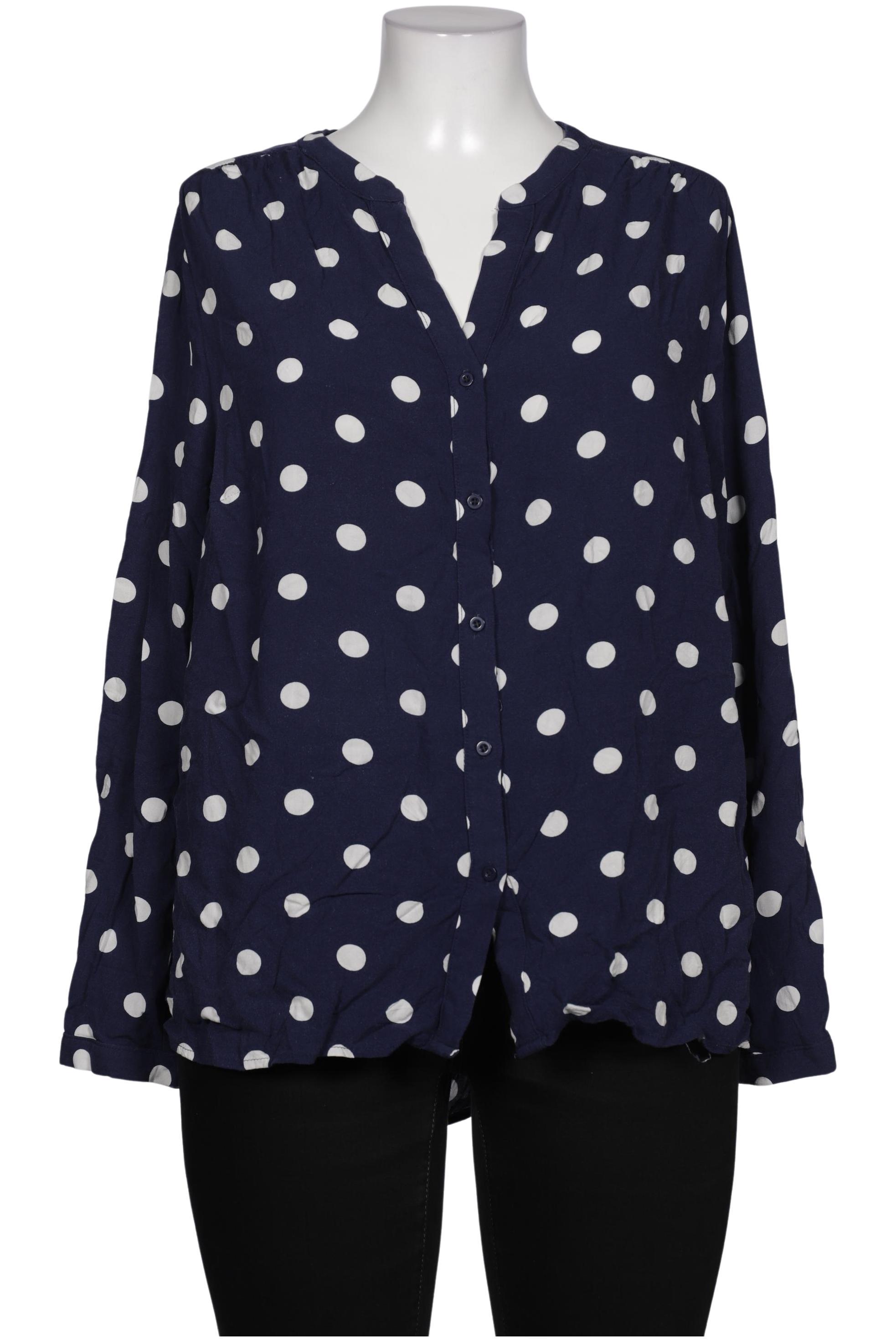 

Only Carmakoma Damen Bluse, marineblau, Gr. 48