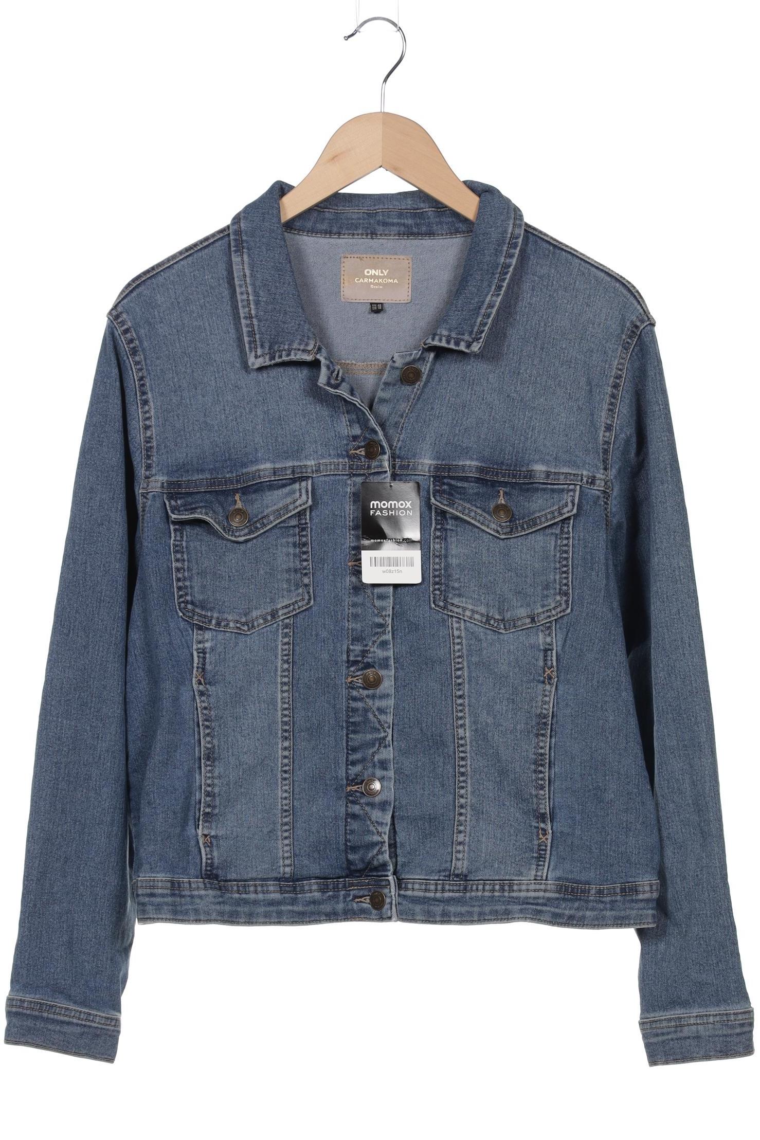 

Only Carmakoma Damen Jacke, blau, Gr. 48