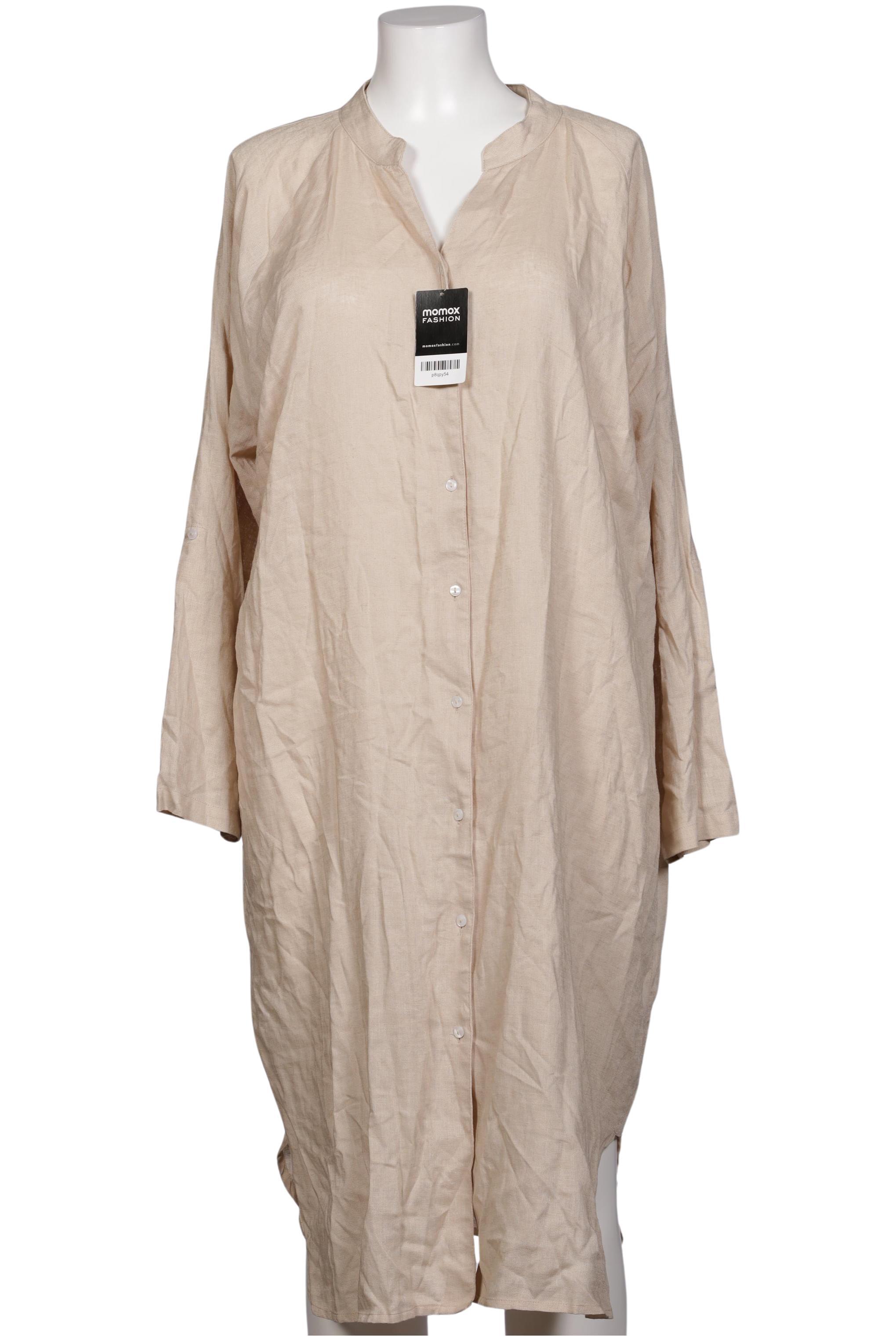 

Only Carmakoma Damen Kleid, beige, Gr. 48