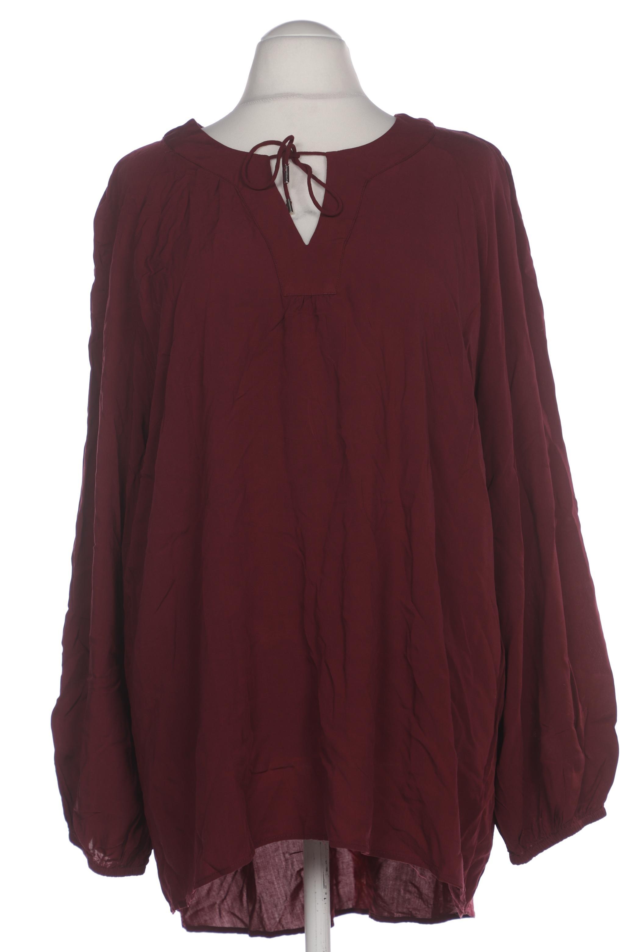 

Only Carmakoma Damen Bluse, bordeaux, Gr. 52