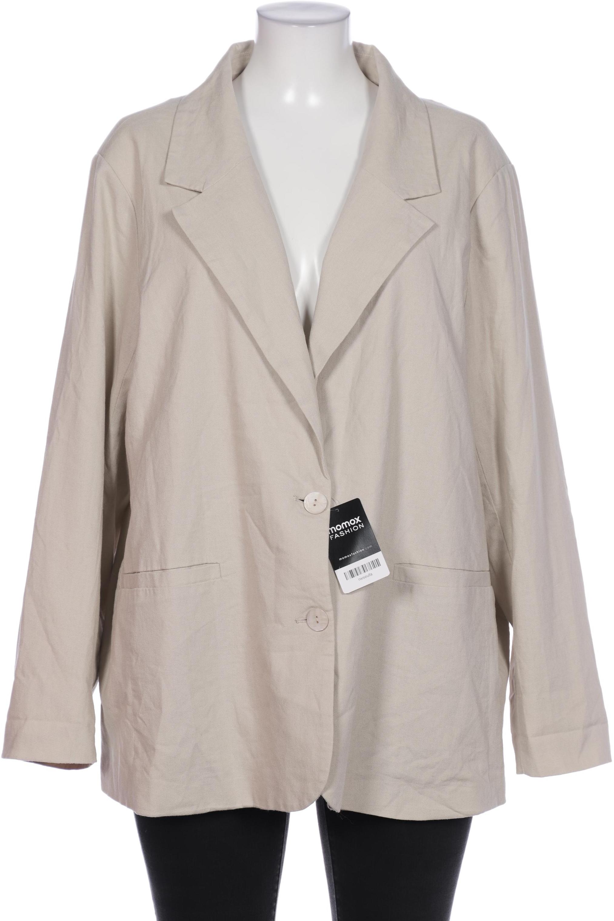 

Only Carmakoma Damen Blazer, cremeweiß, Gr. 52