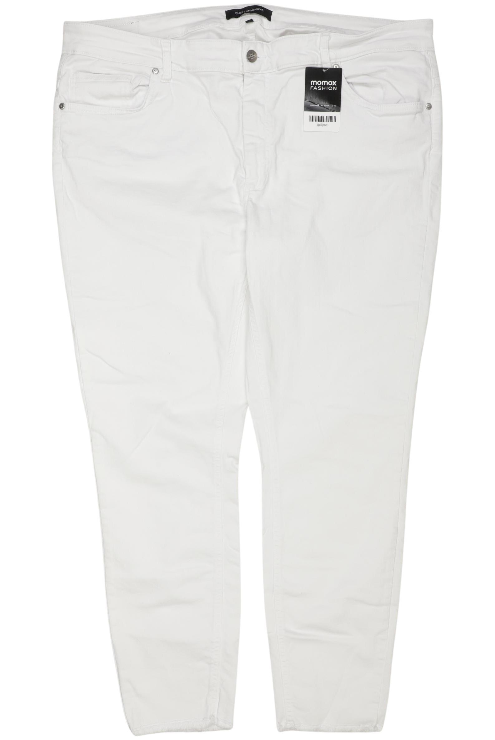 

Only Carmakoma Damen Jeans, weiß, Gr. 52