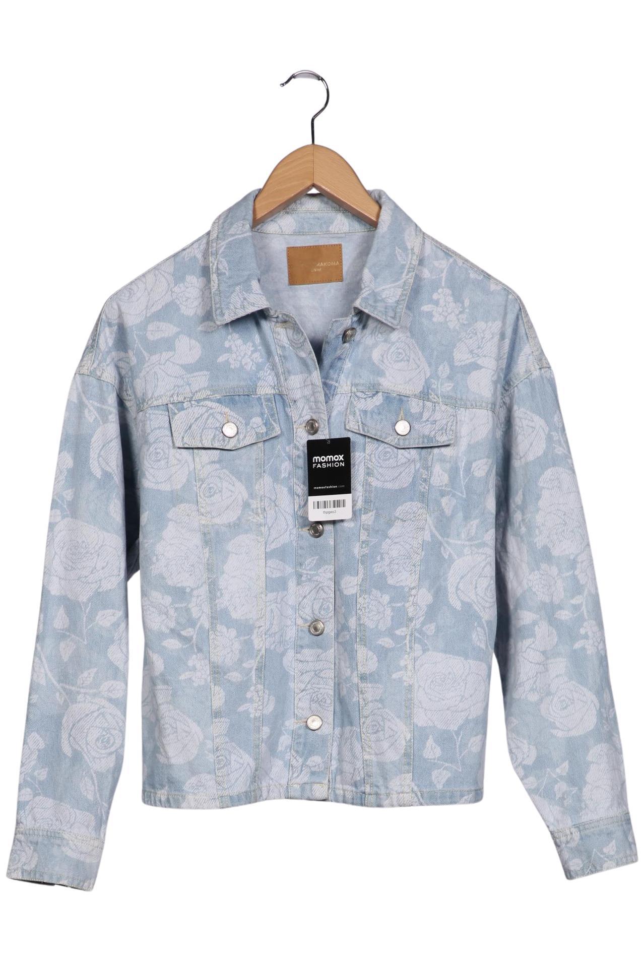 

Only Carmakoma Damen Jacke, hellblau, Gr. 42