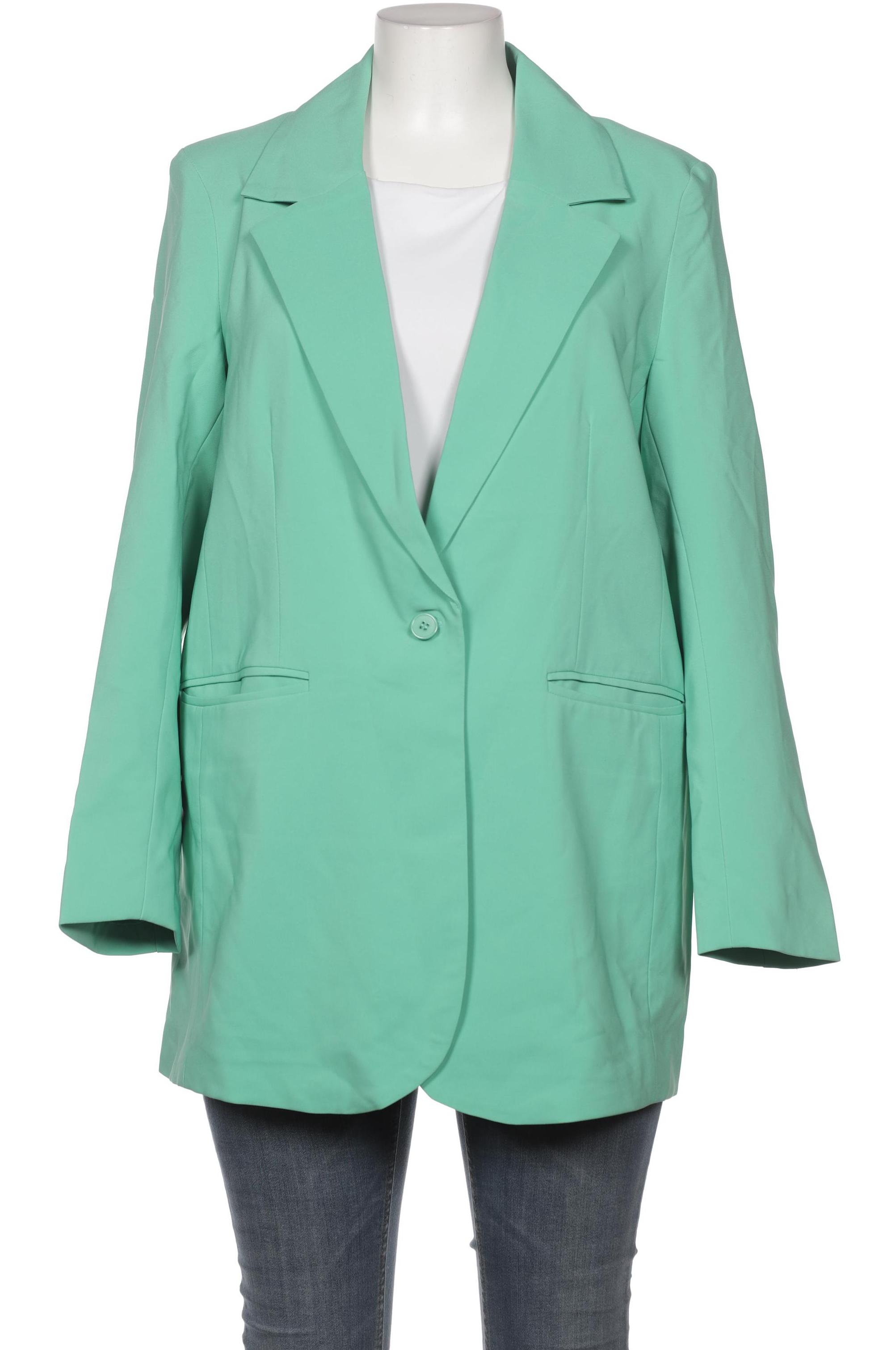 

Only Carmakoma Damen Blazer, hellgrün, Gr. 44
