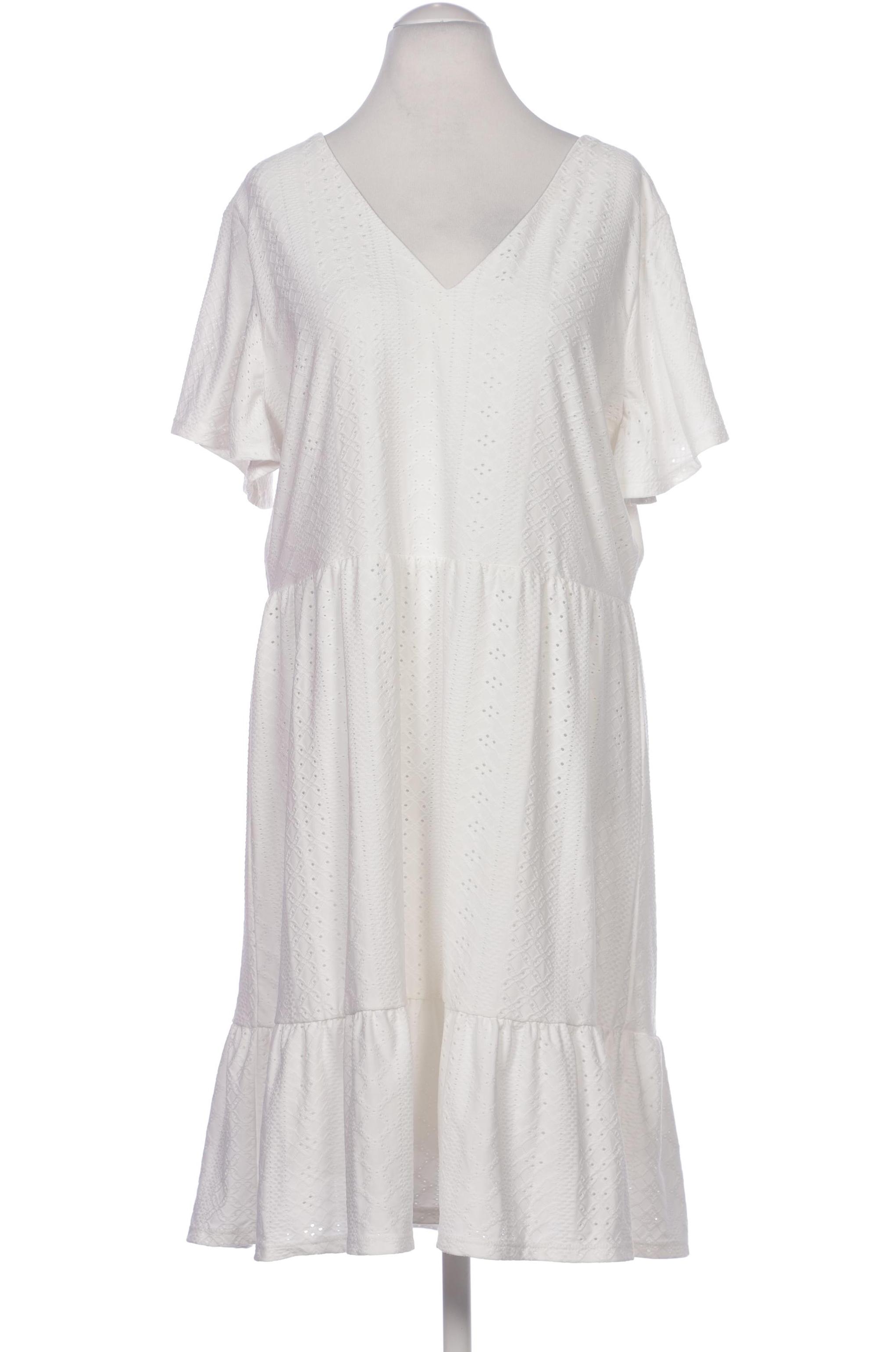 

Only Carmakoma Damen Kleid, weiß, Gr. 38