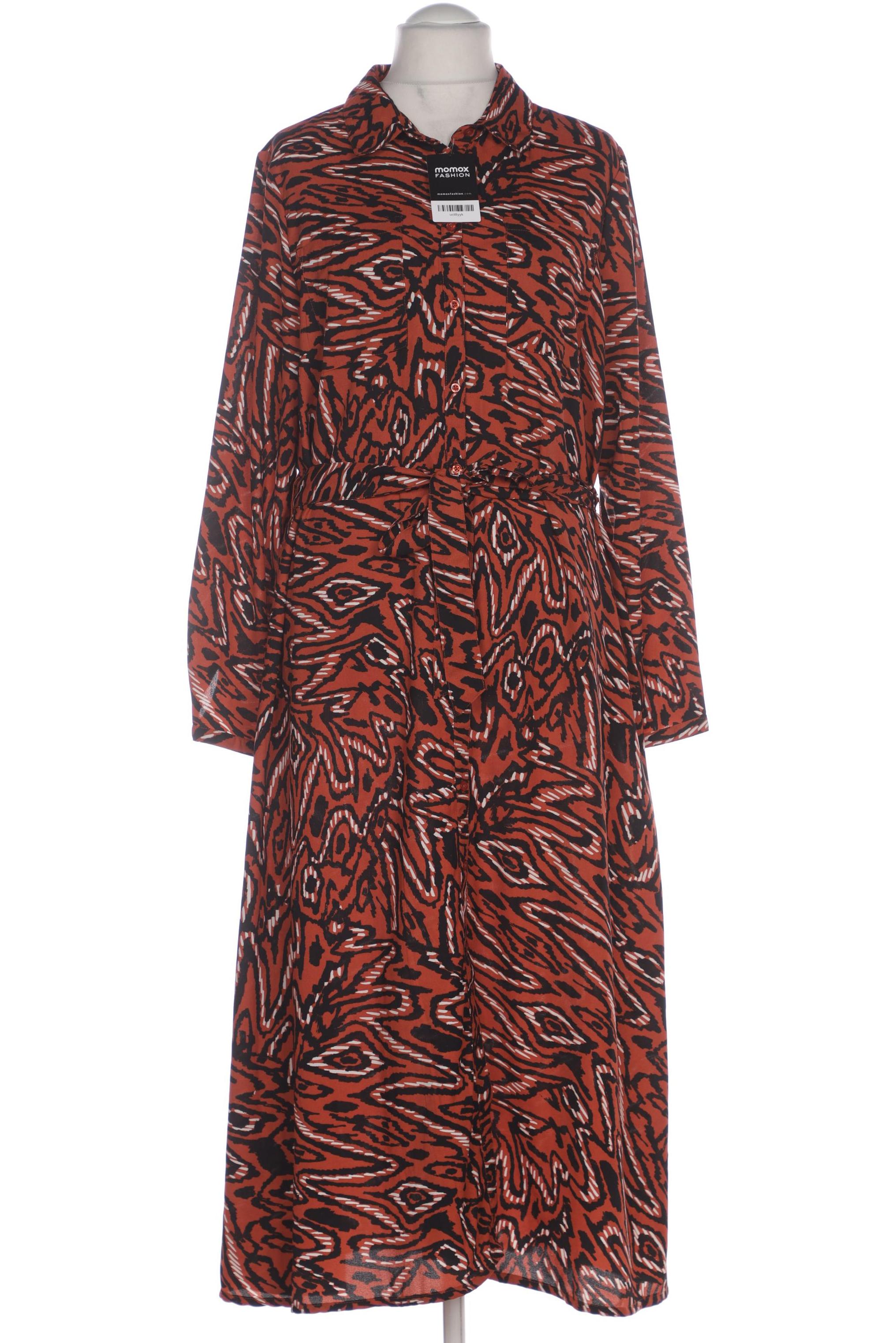 

Only Carmakoma Damen Kleid, braun, Gr. 44