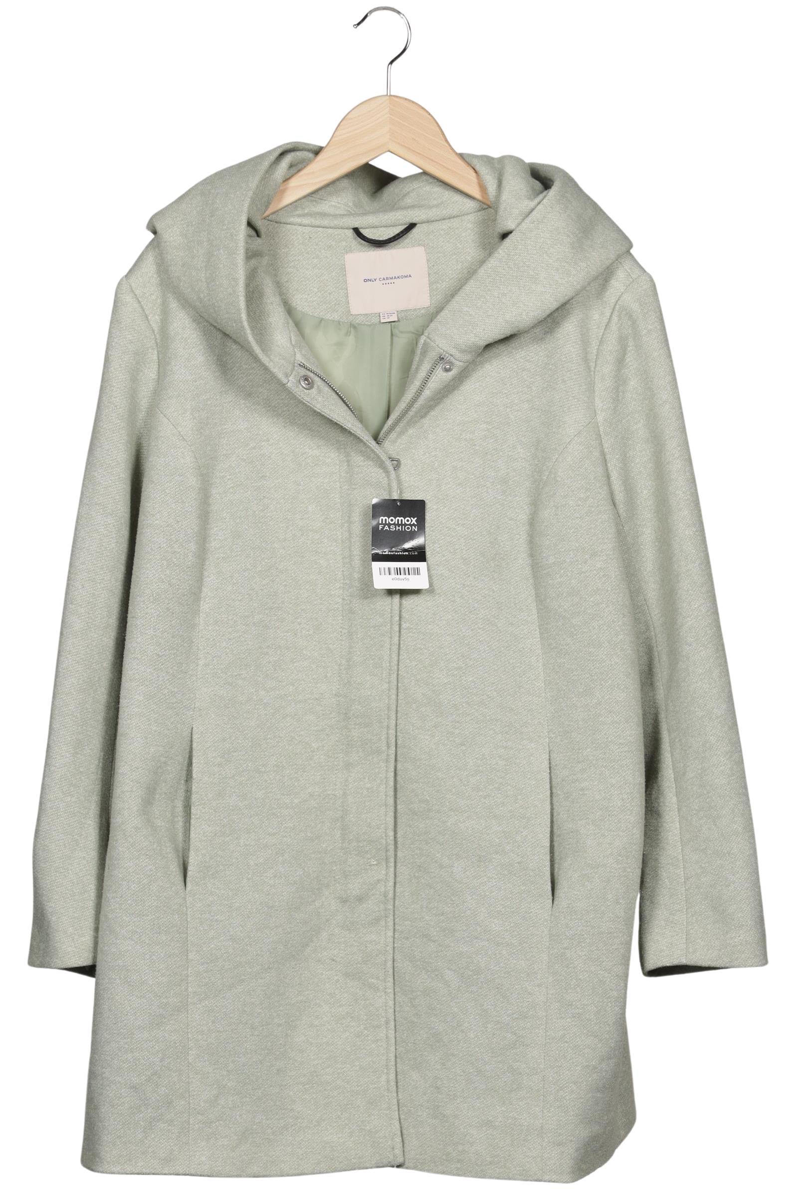 

Only Carmakoma Damen Mantel, hellgrün, Gr. 38