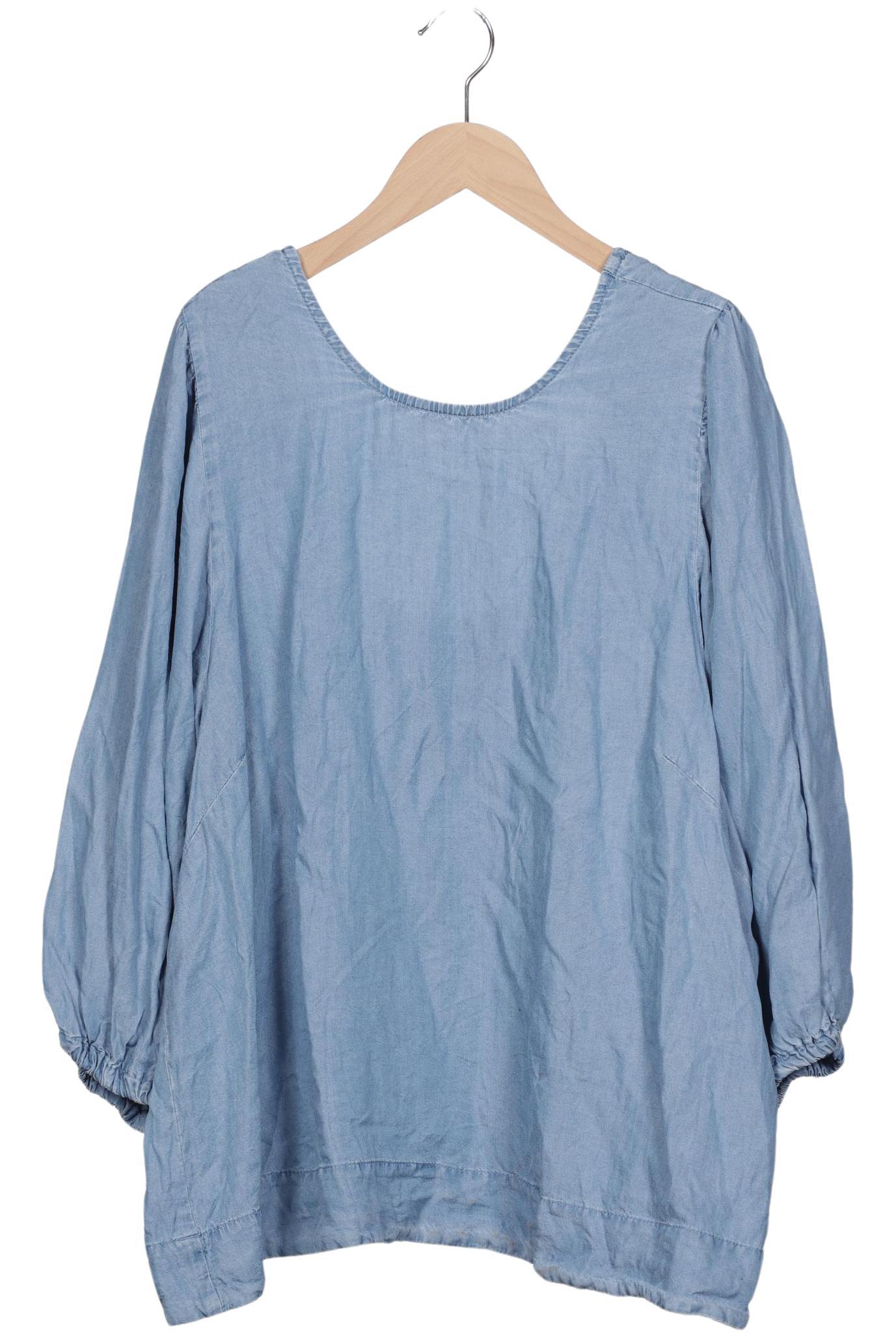 

Only Carmakoma Damen Bluse, blau, Gr. 42