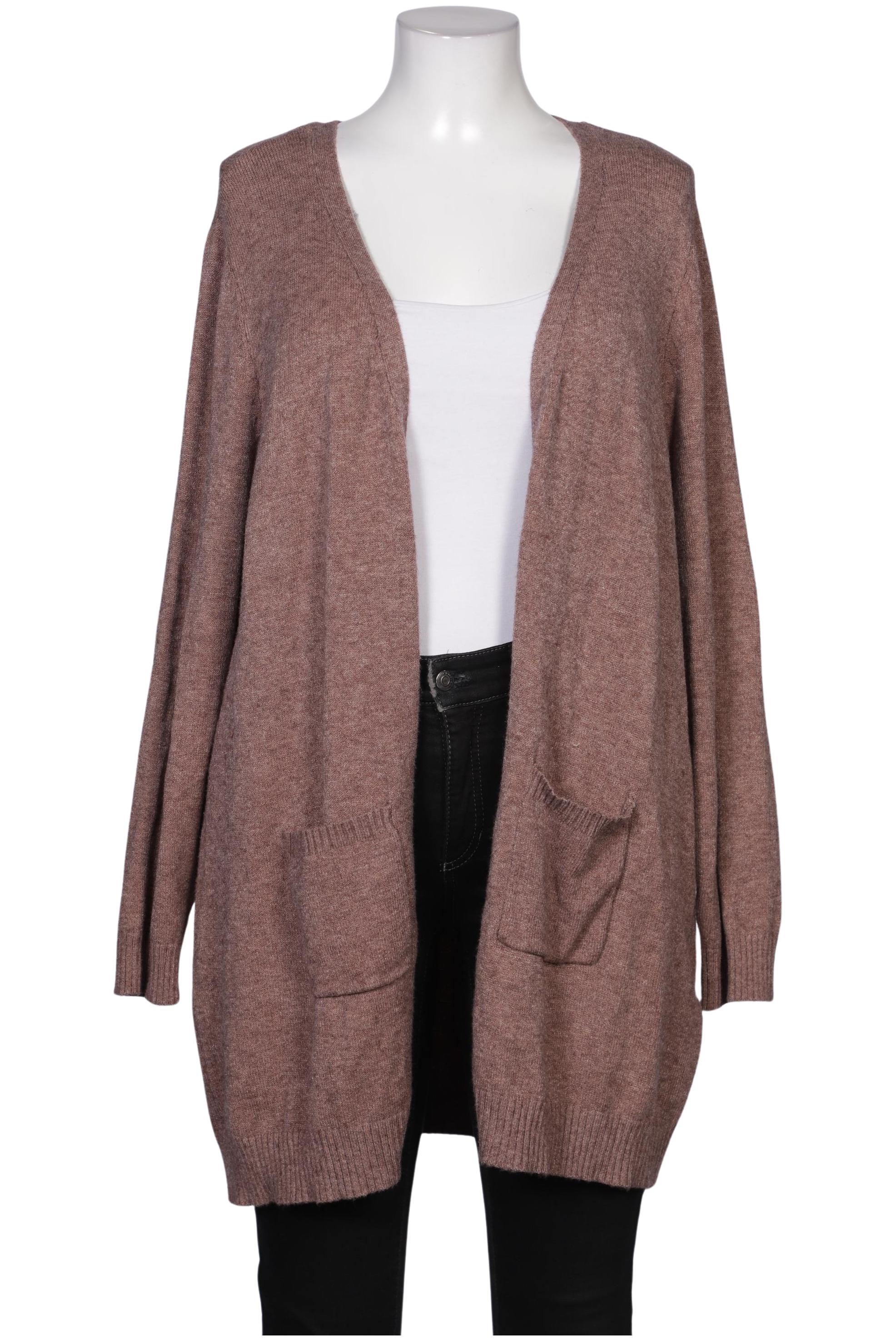 

Only Carmakoma Damen Strickjacke, braun, Gr. 42