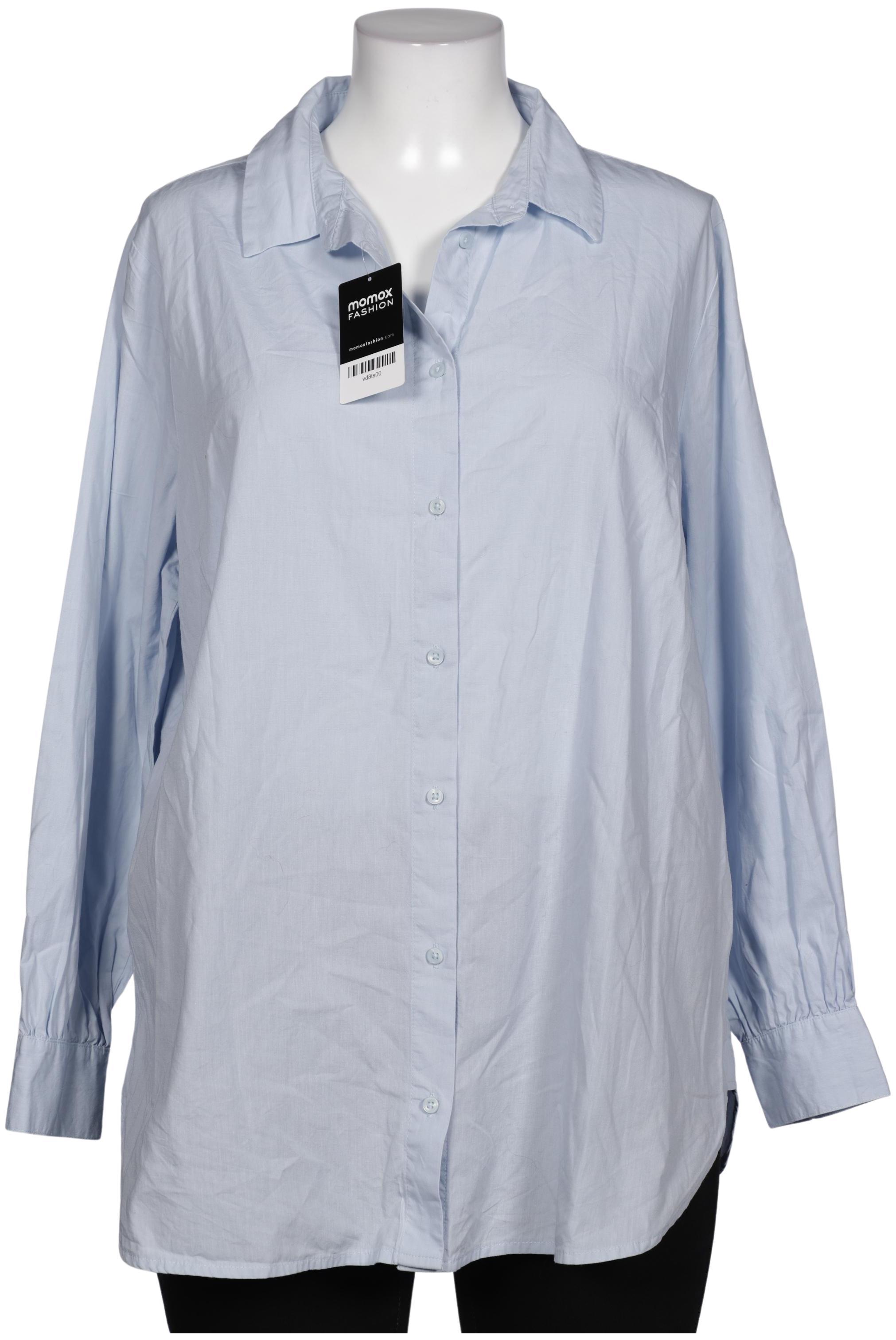 

Only Carmakoma Damen Bluse, hellblau, Gr. 46