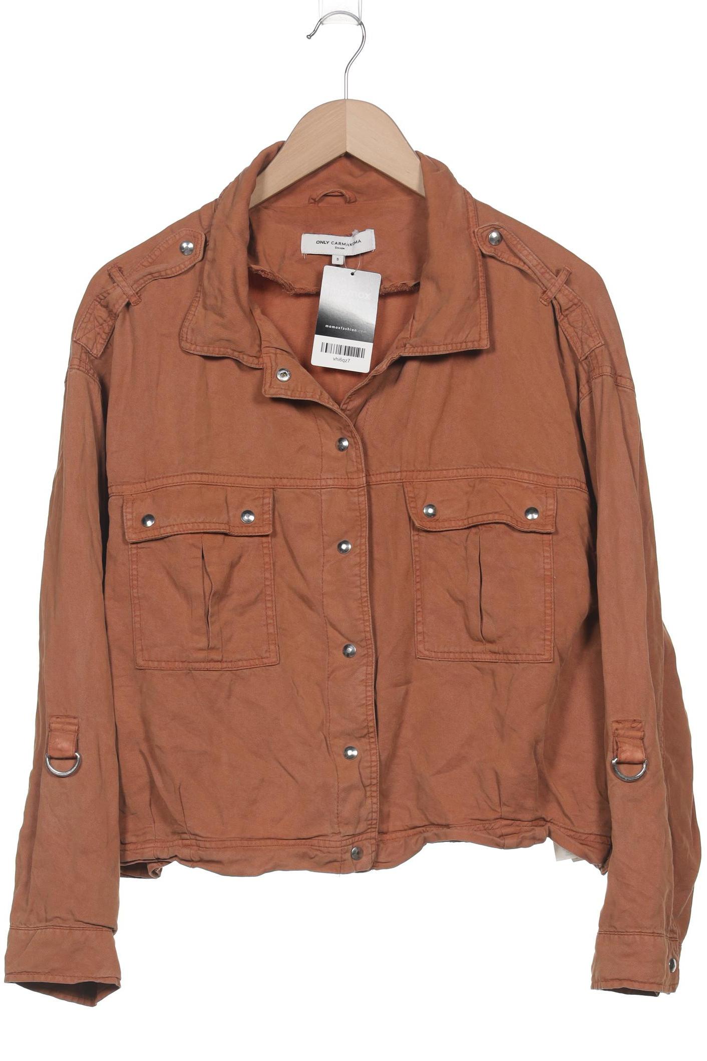 

Only Carmakoma Damen Jacke, orange, Gr. 36