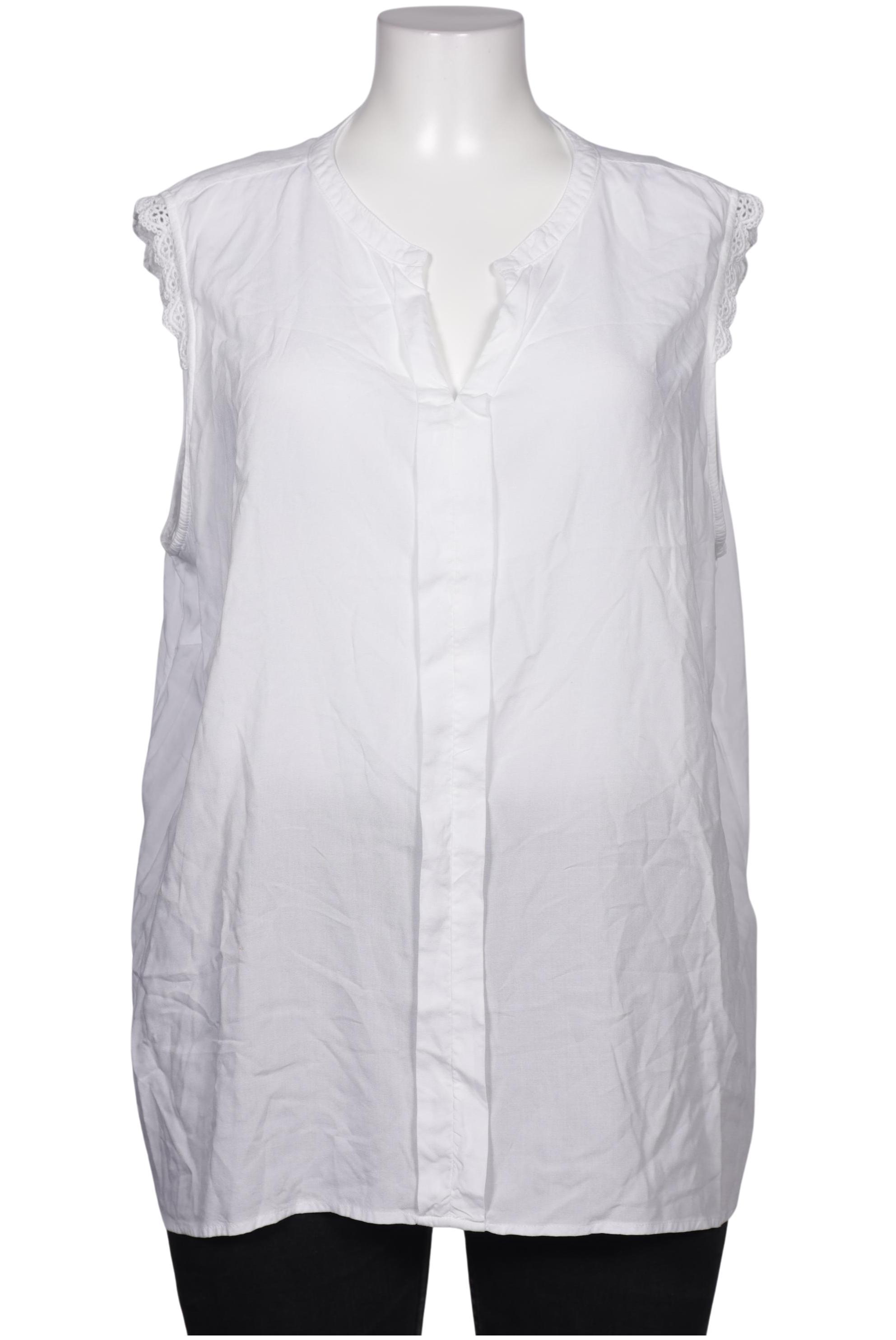 

Only Carmakoma Damen Bluse, weiß, Gr. 50