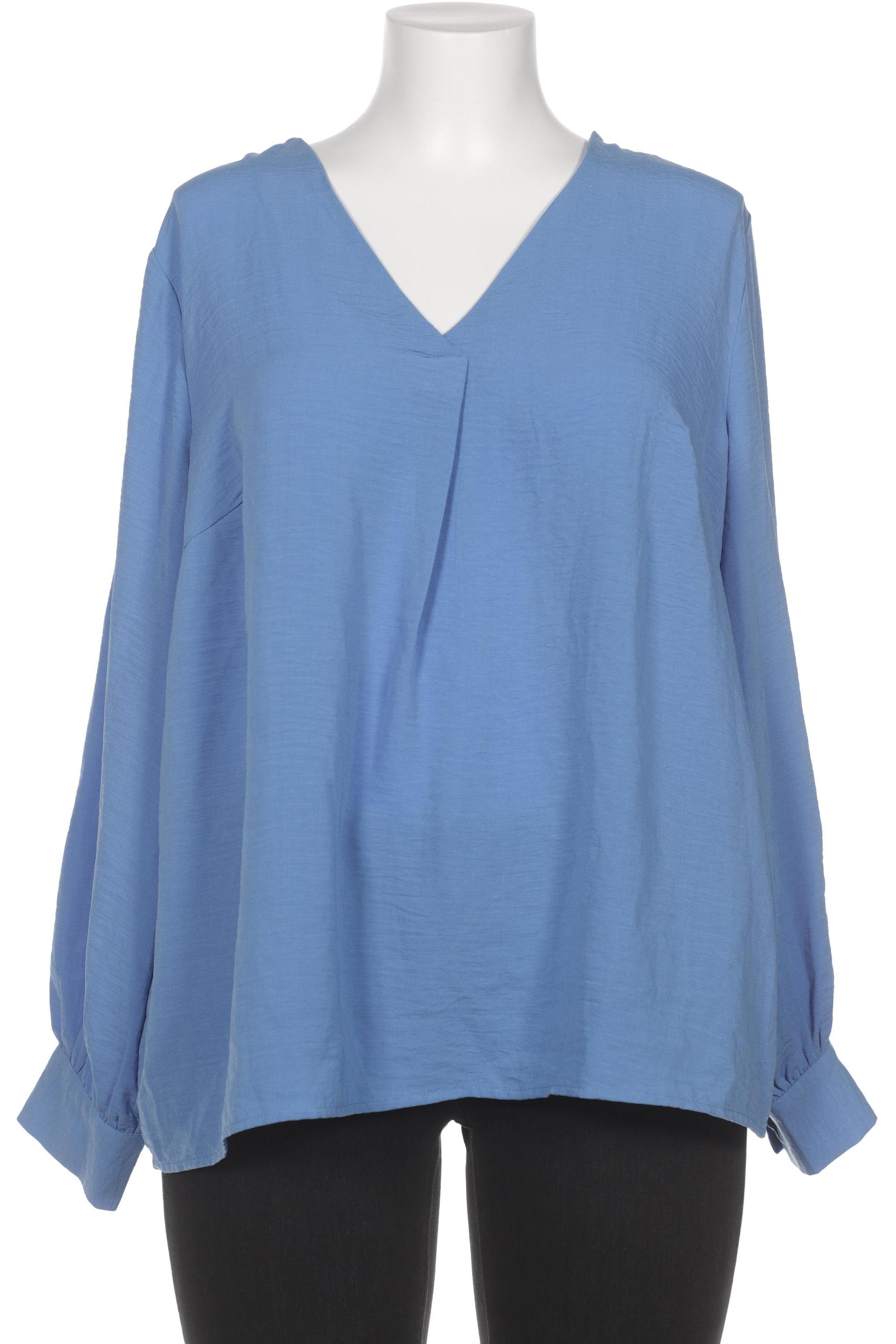

Only Carmakoma Damen Bluse, blau, Gr. 46
