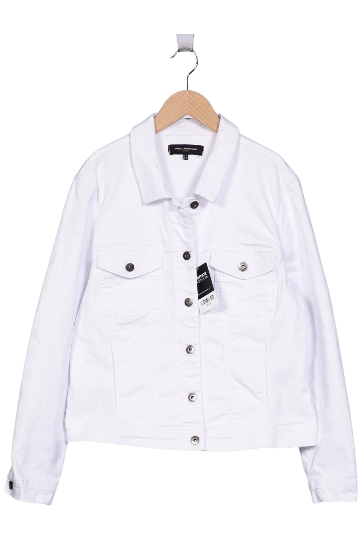 

Only Carmakoma Damen Jacke, weiß, Gr. 46