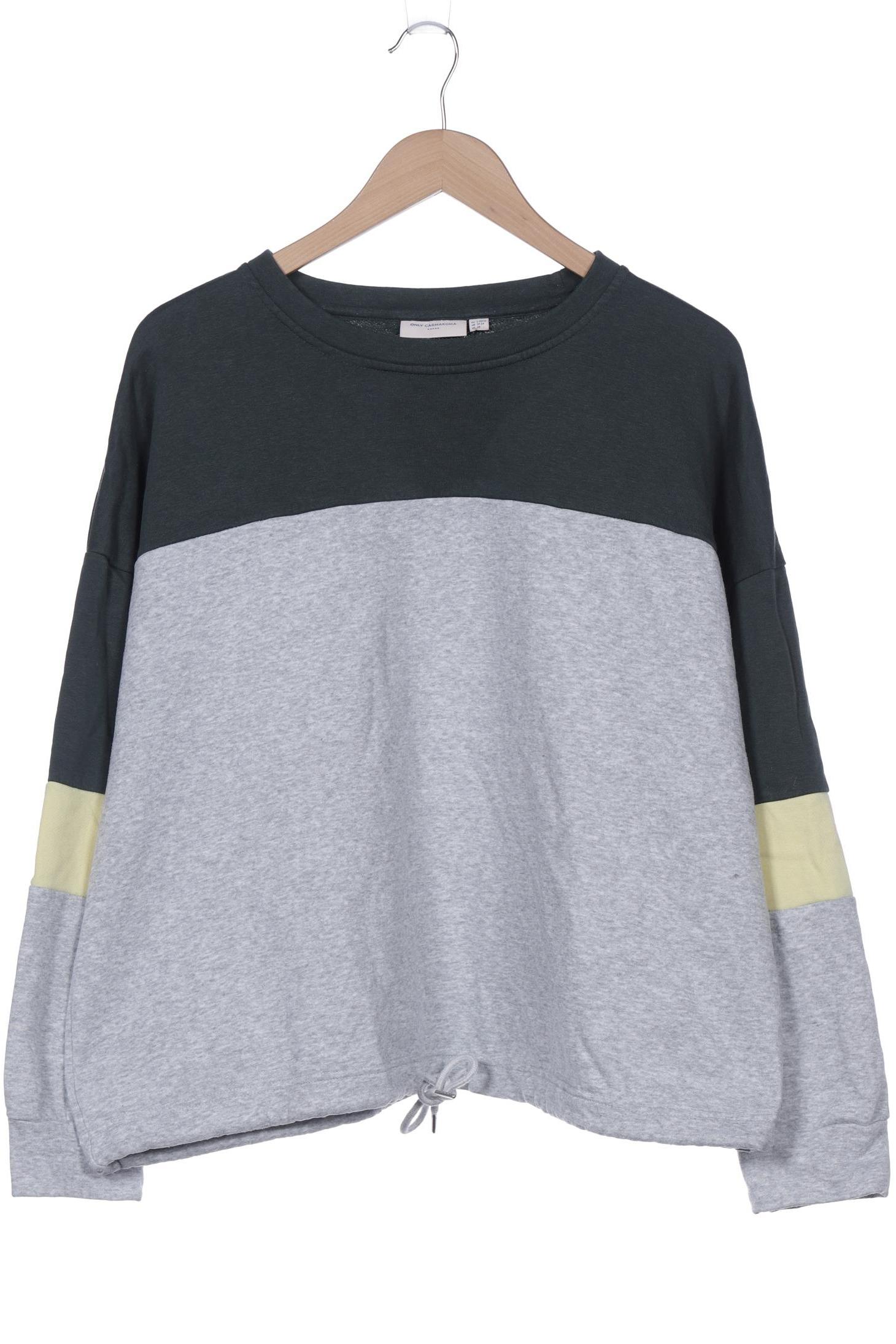 

Only Carmakoma Damen Sweatshirt, grün, Gr. 42