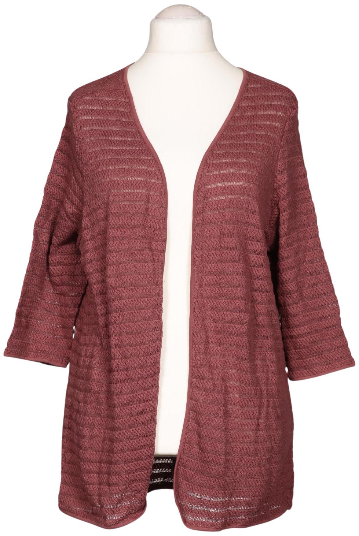 

Only Carmakoma Damen Strickjacke, bordeaux, Gr. 38