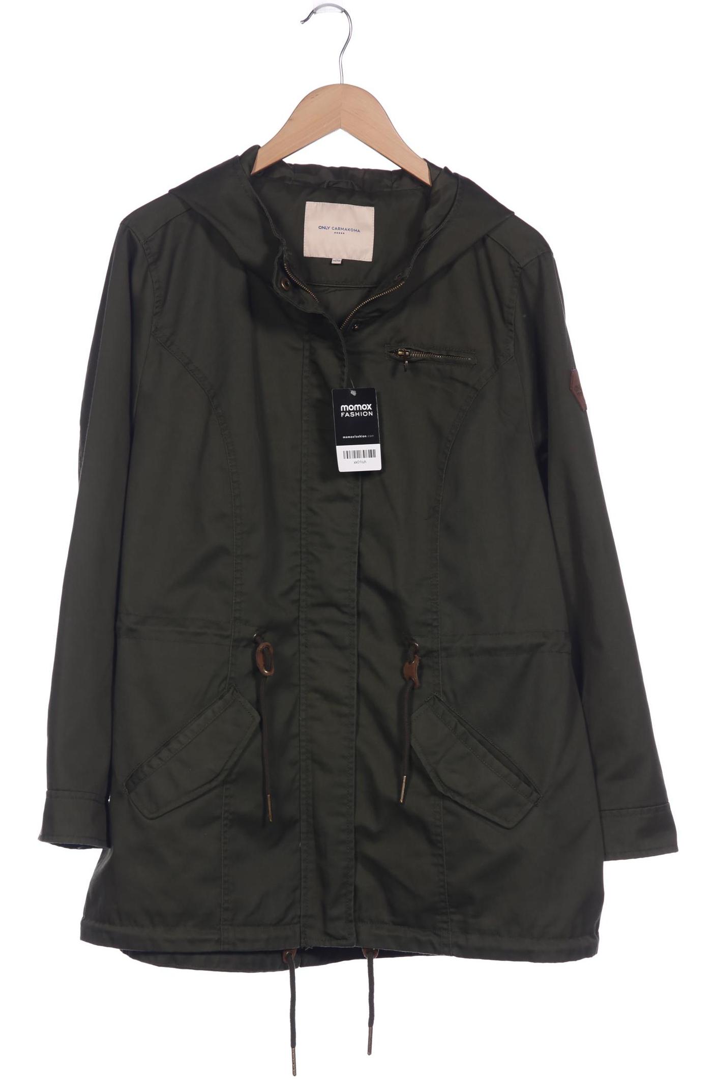 

Only Carmakoma Damen Jacke, grün, Gr. 38