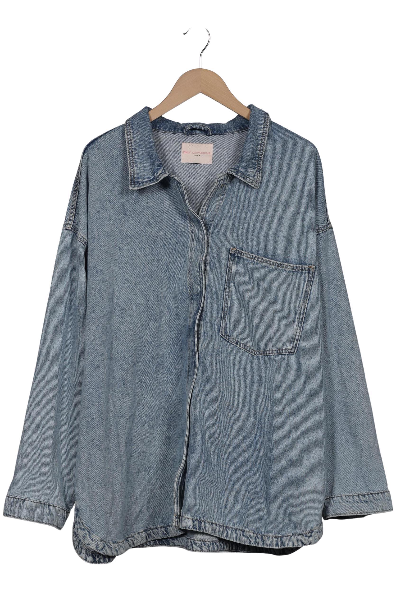 

Only Carmakoma Damen Jacke, blau, Gr. 52