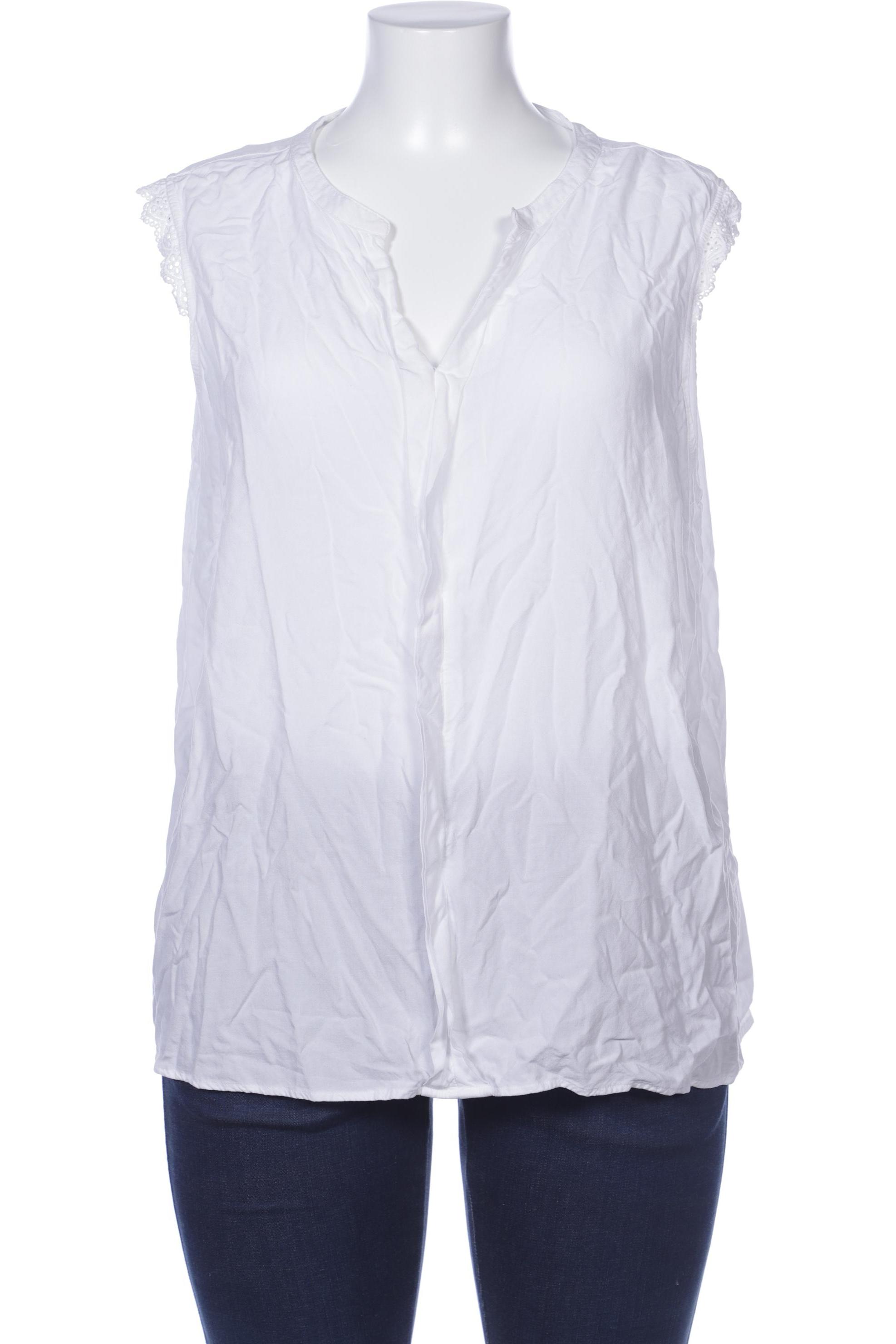 

Only Carmakoma Damen Bluse, weiß, Gr. 48