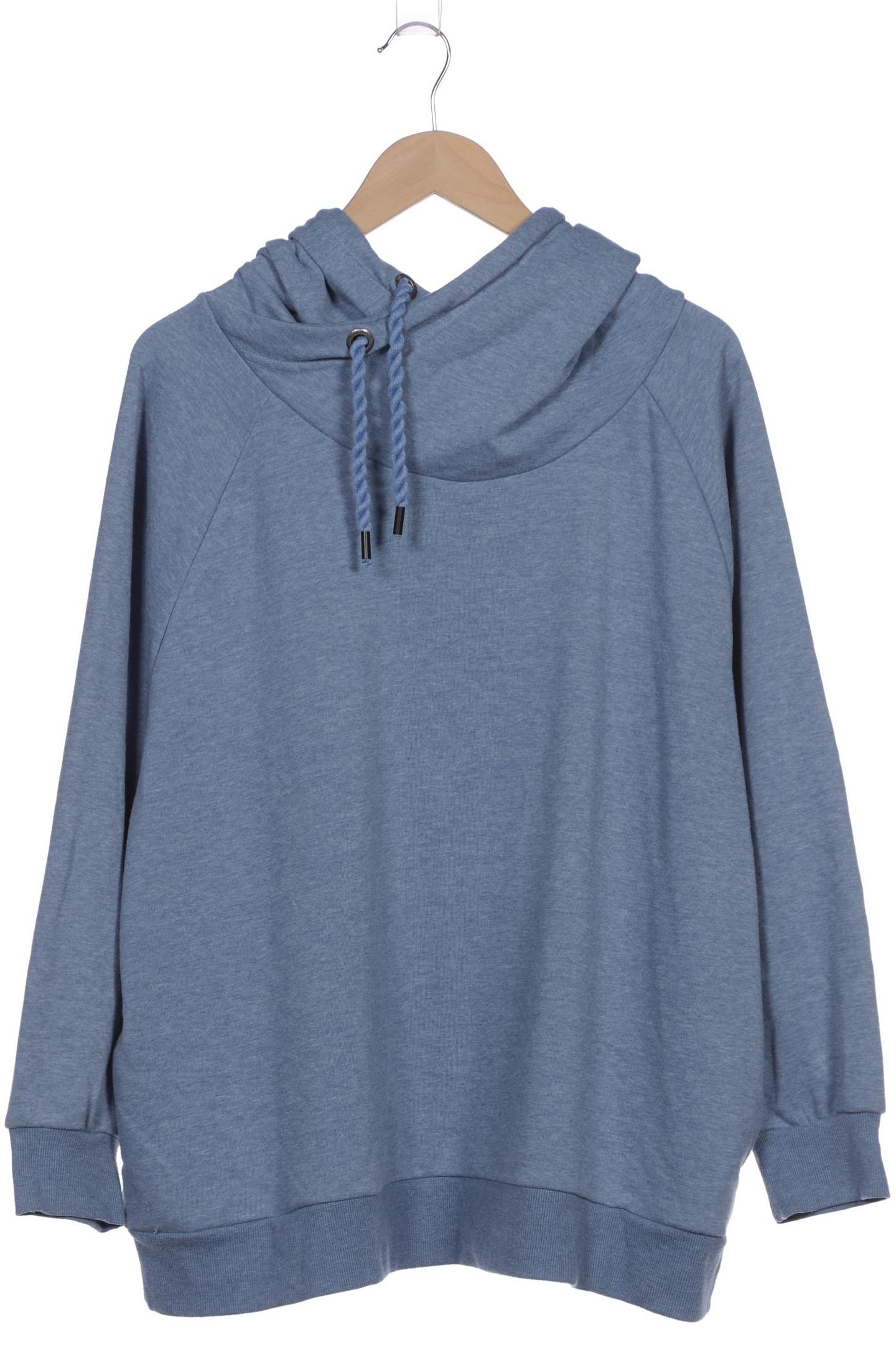 

Only Carmakoma Damen Kapuzenpullover, blau, Gr. 42